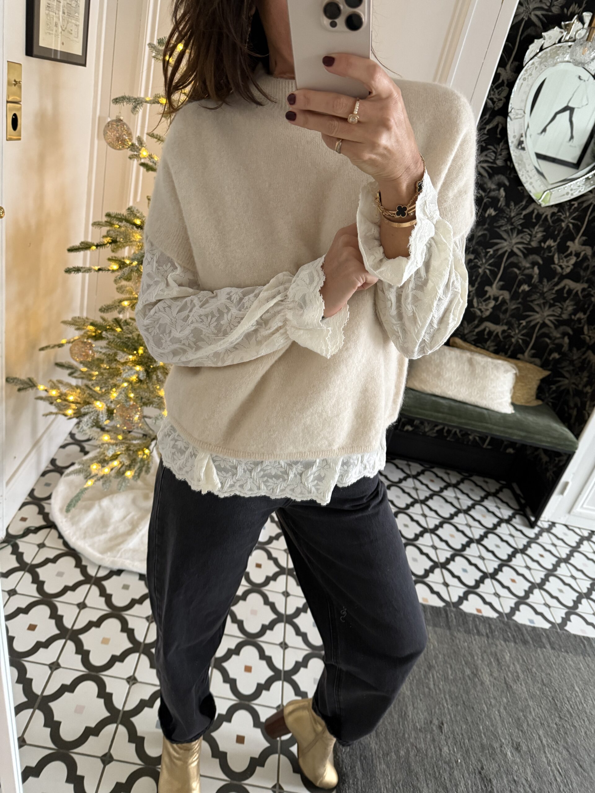 IMG_5281 2 robe brodée paillettes marron