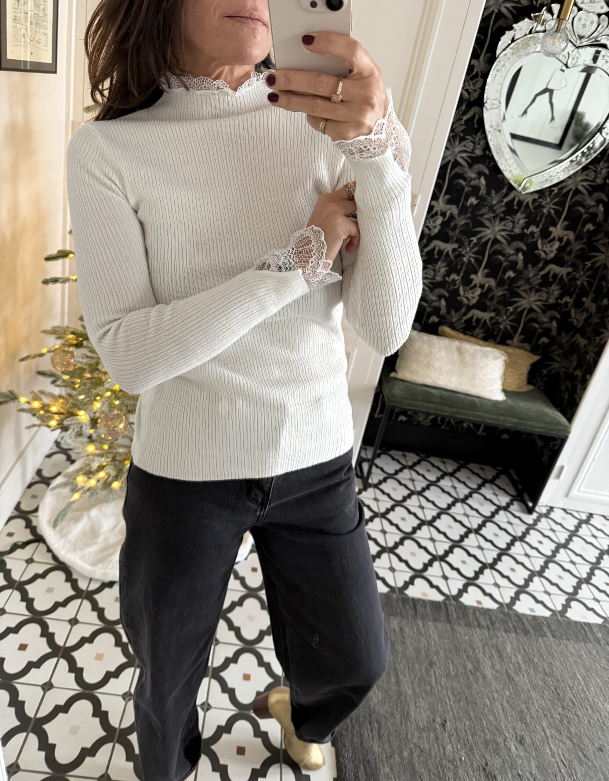 IMG_5284 2 robe brodée paillettes marron