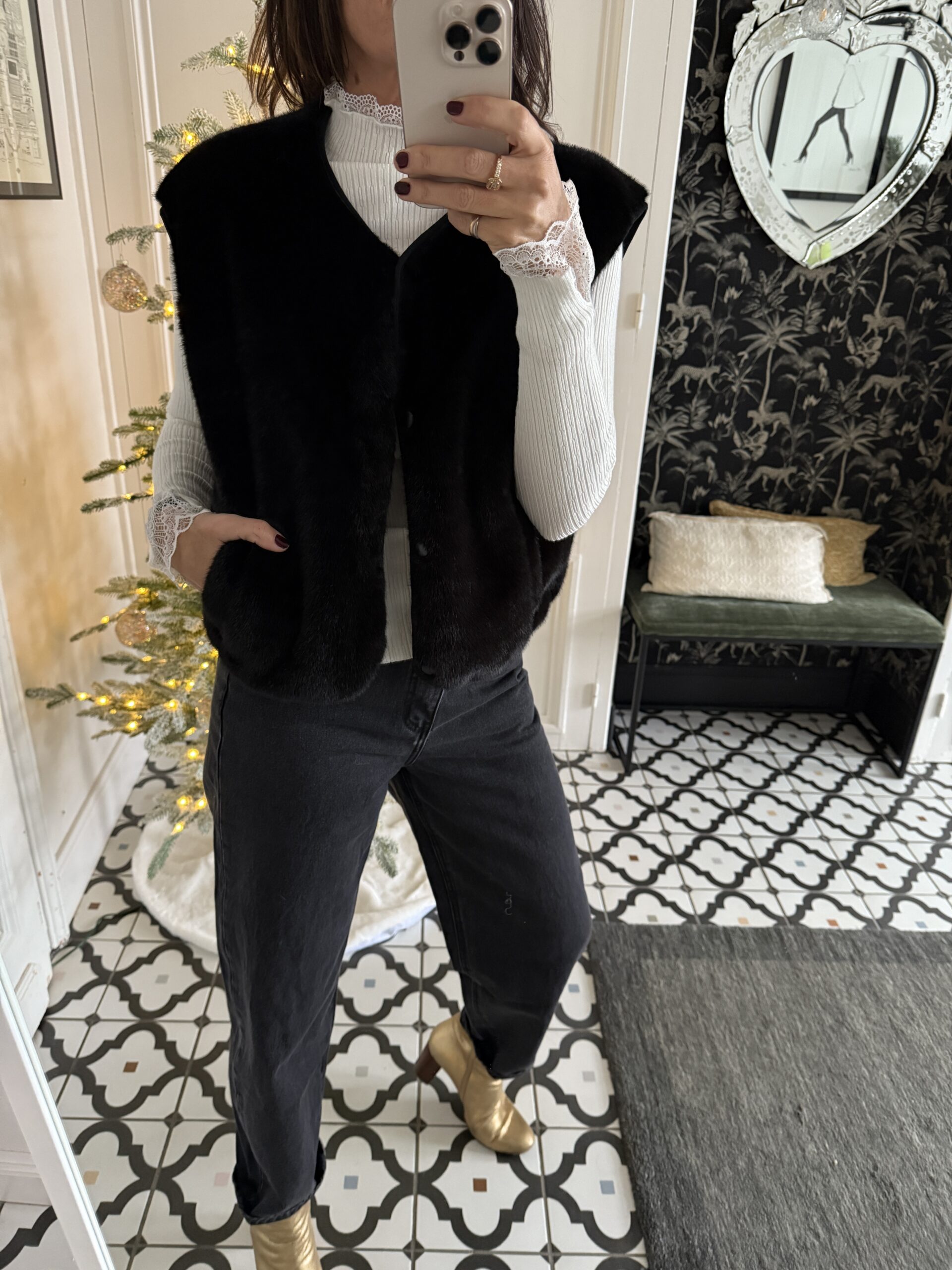 IMG_5286 2 robe brodée paillettes marron