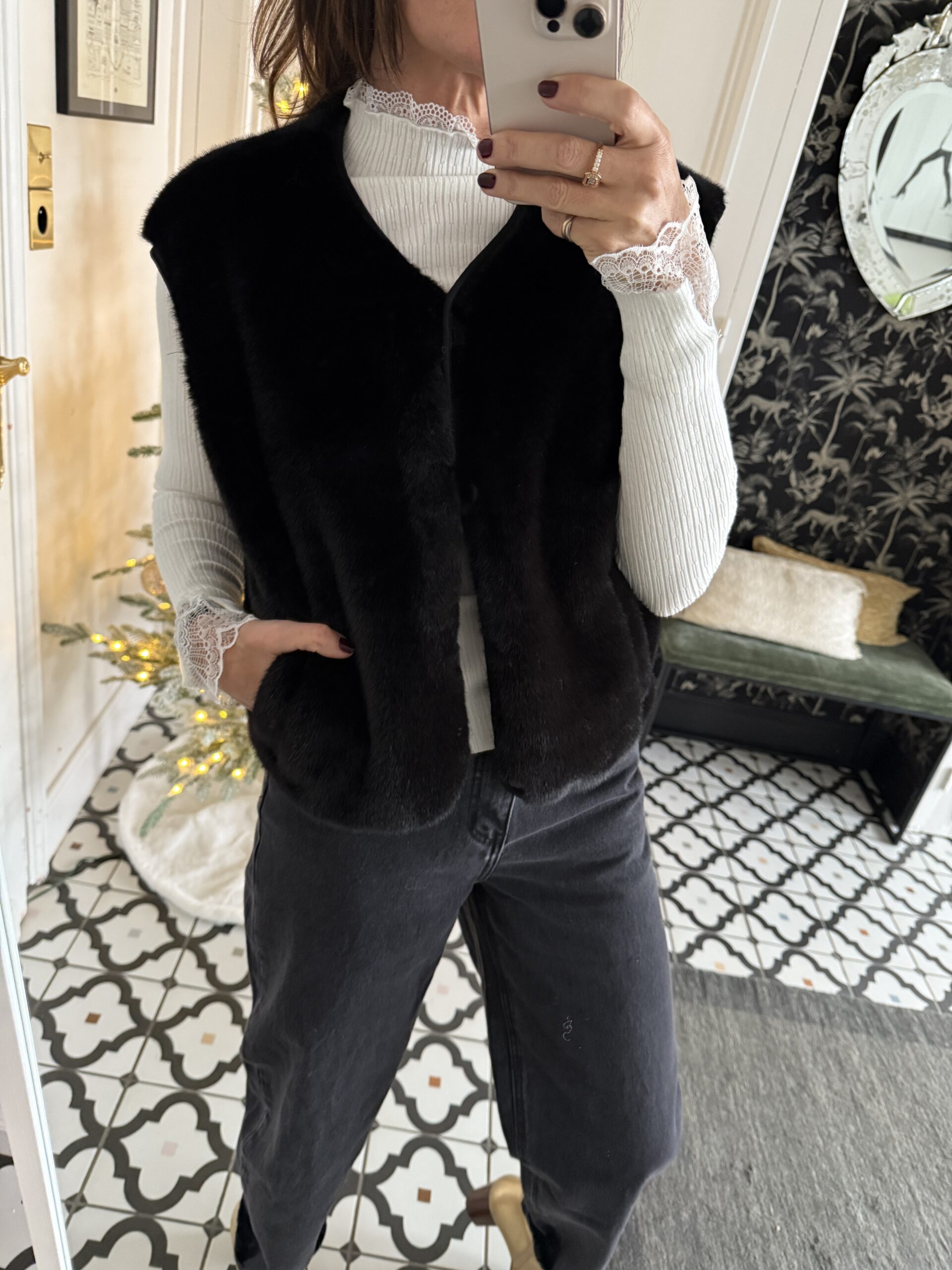 IMG_5287 2 robe brodée paillettes marron