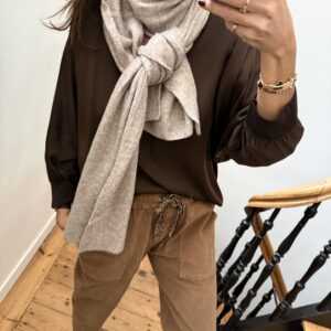 robe velours sequins noir noeud dos