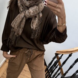 robe velours sequins noir noeud dos