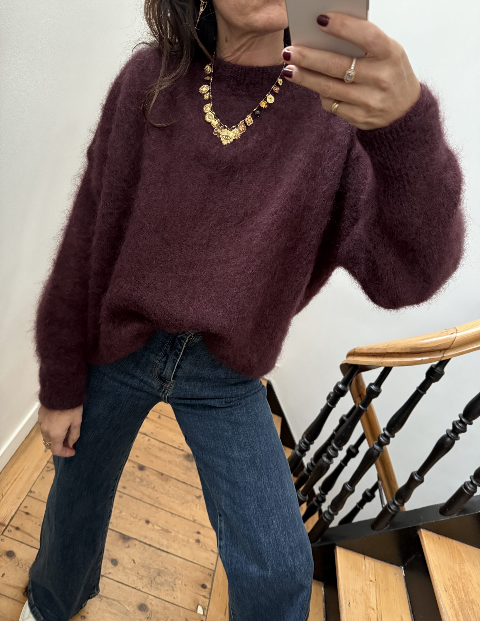 IMG_5461 robe velours sequins noir noeud dos