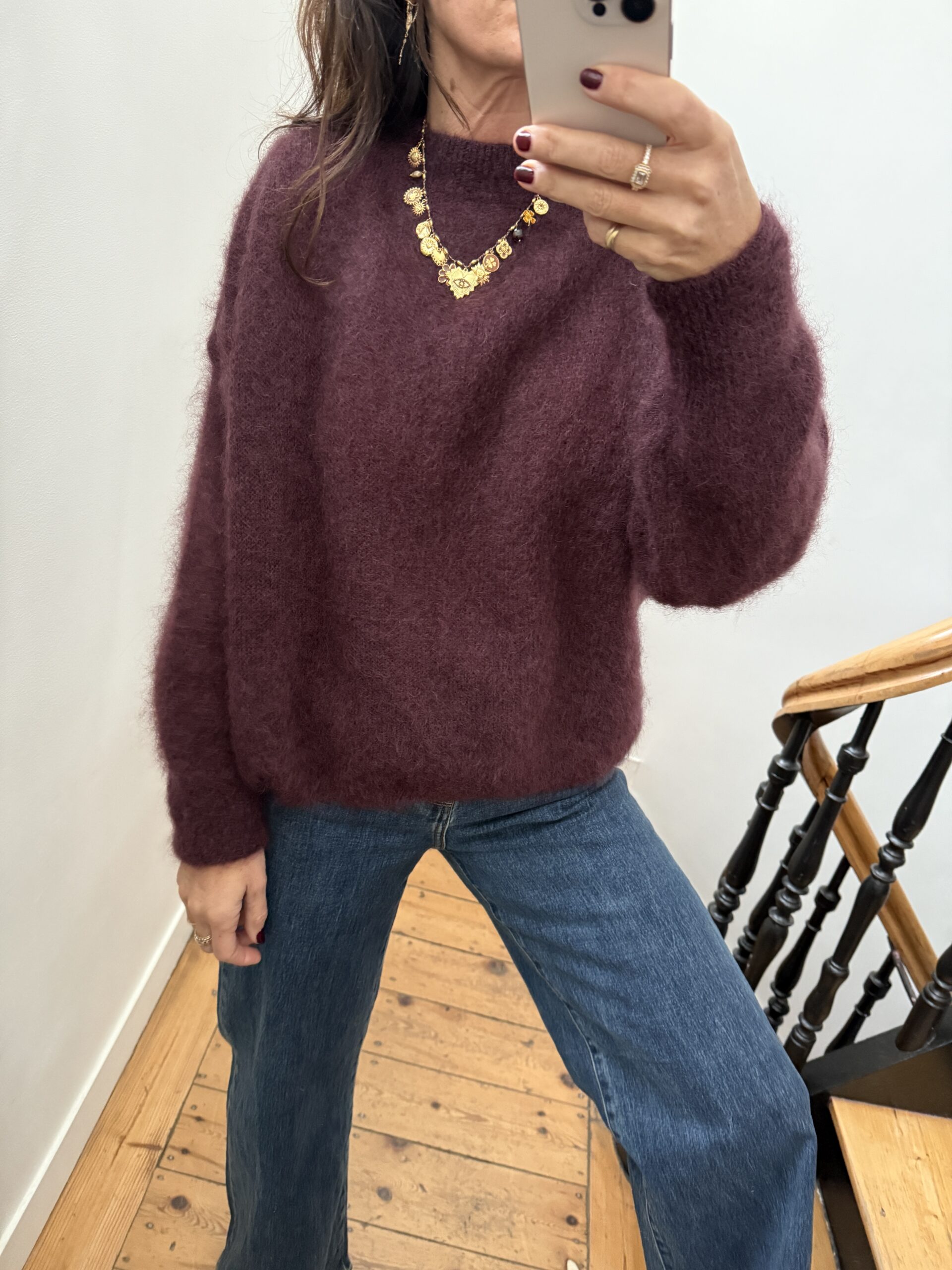 IMG_5462 robe velours sequins noir noeud dos