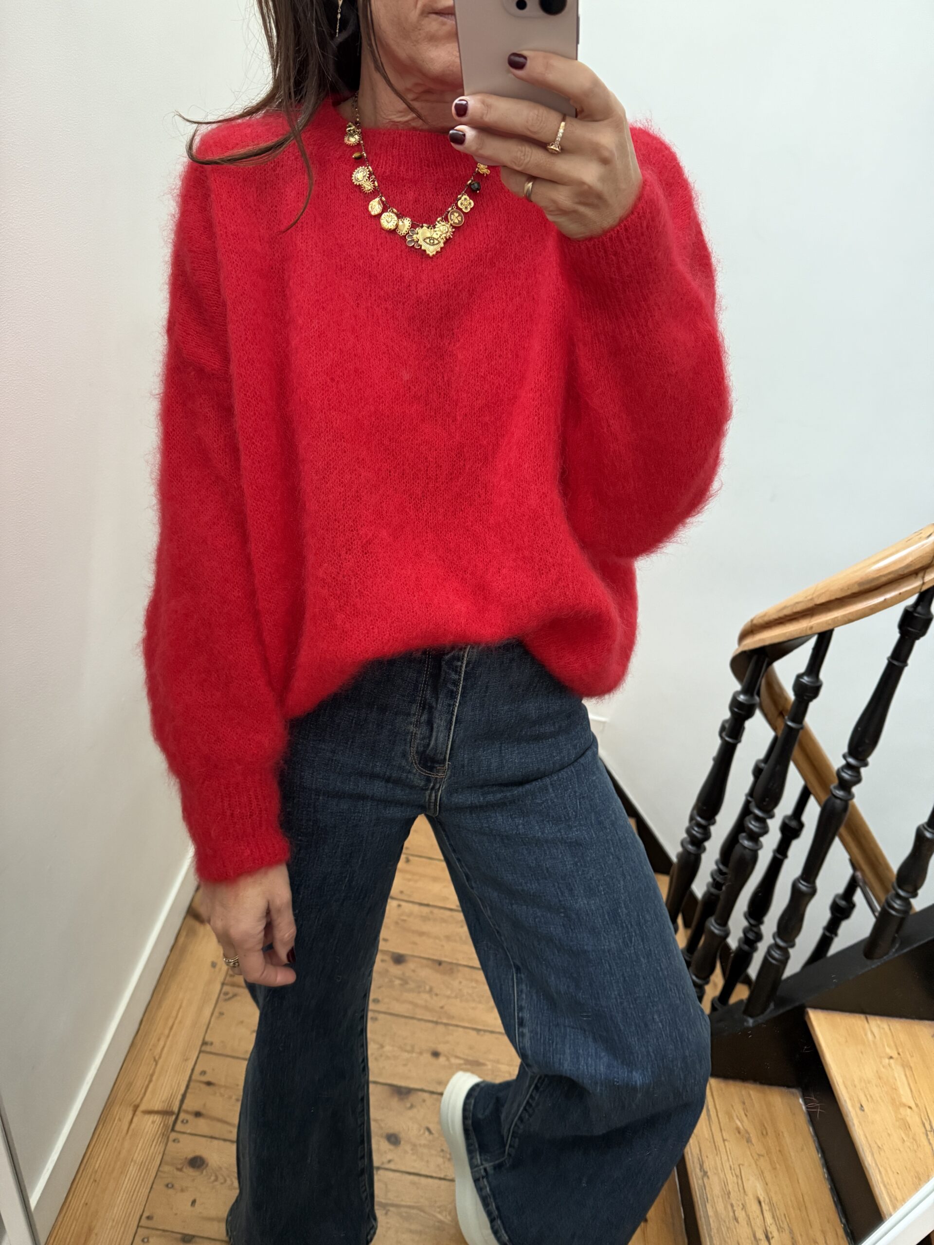 IMG_5468 robe velours sequins noir noeud dos