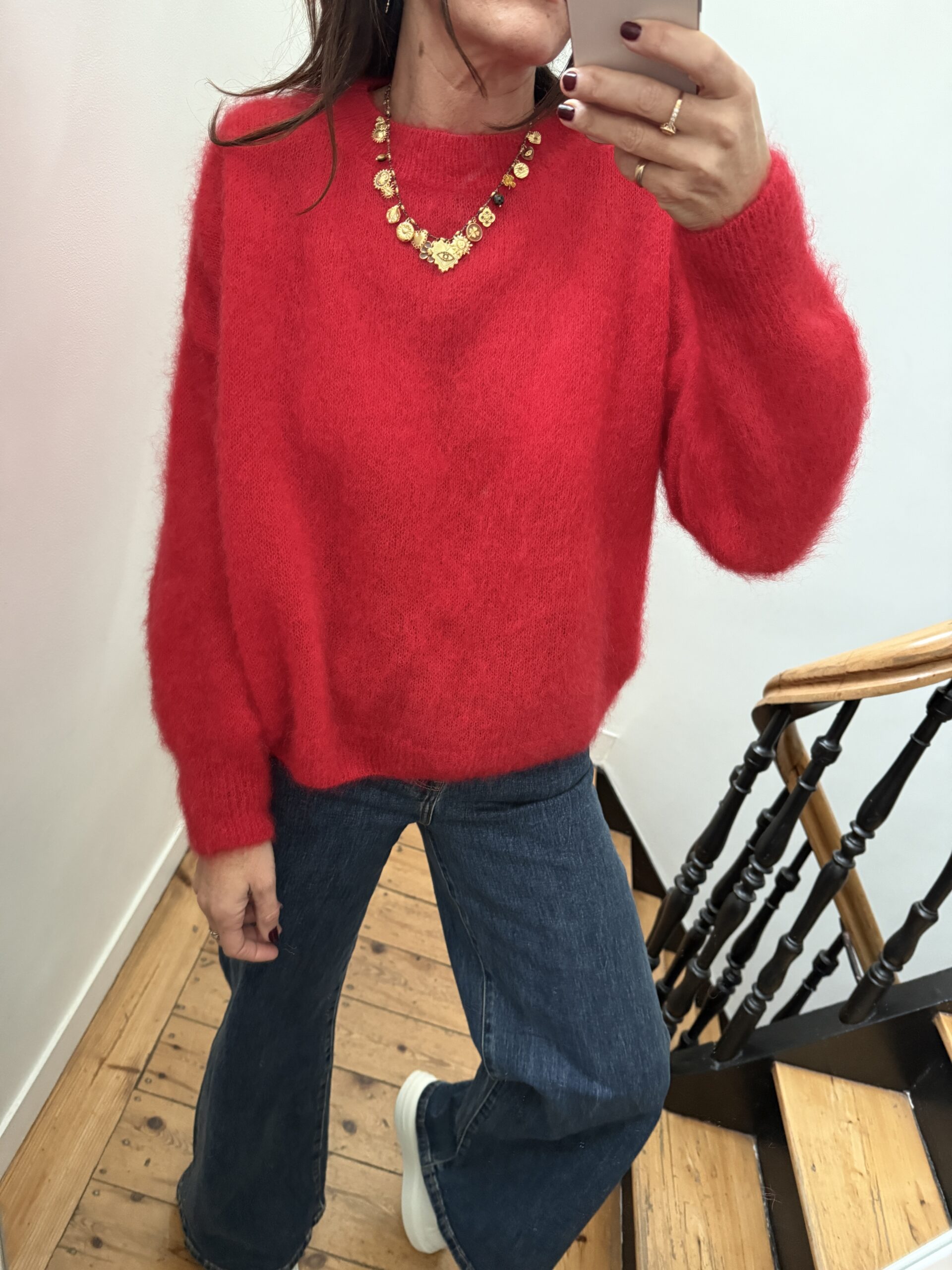 IMG_5469 robe velours sequins noir noeud dos