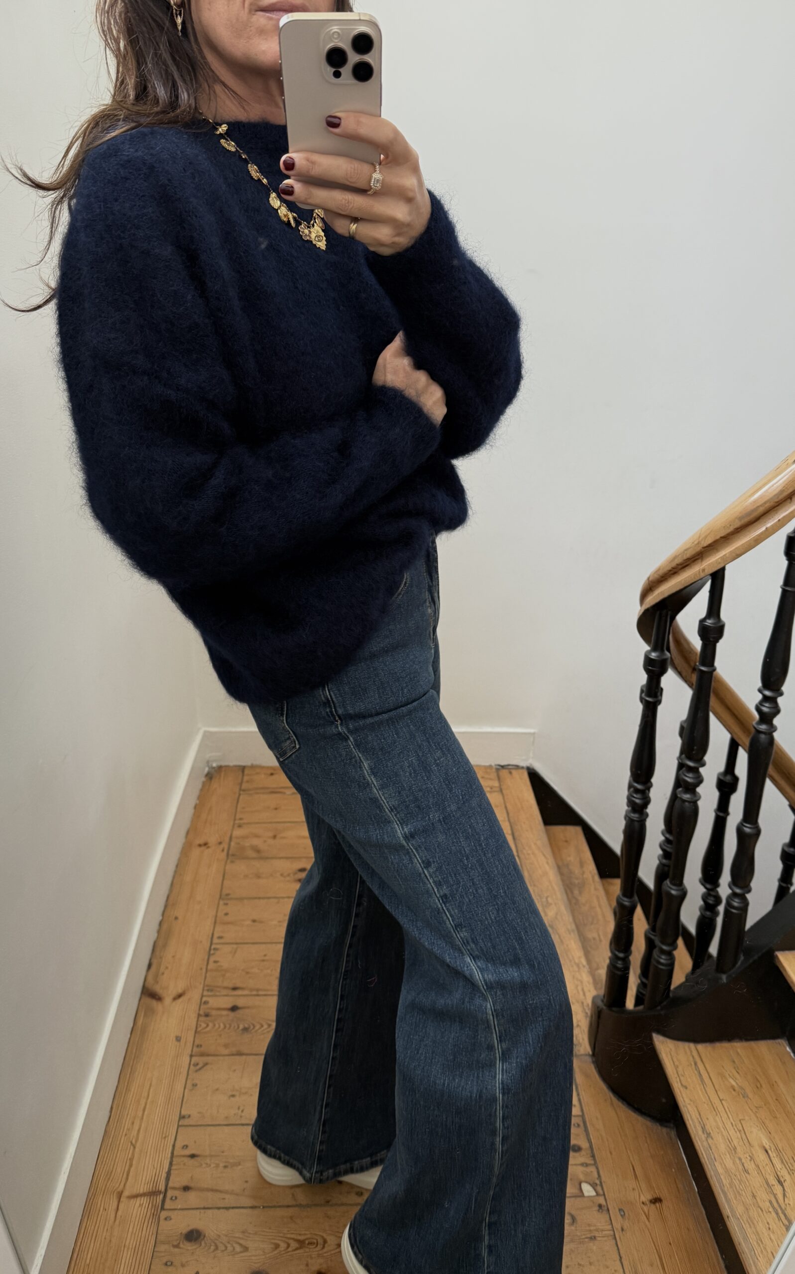 IMG_5472 robe velours sequins noir noeud dos