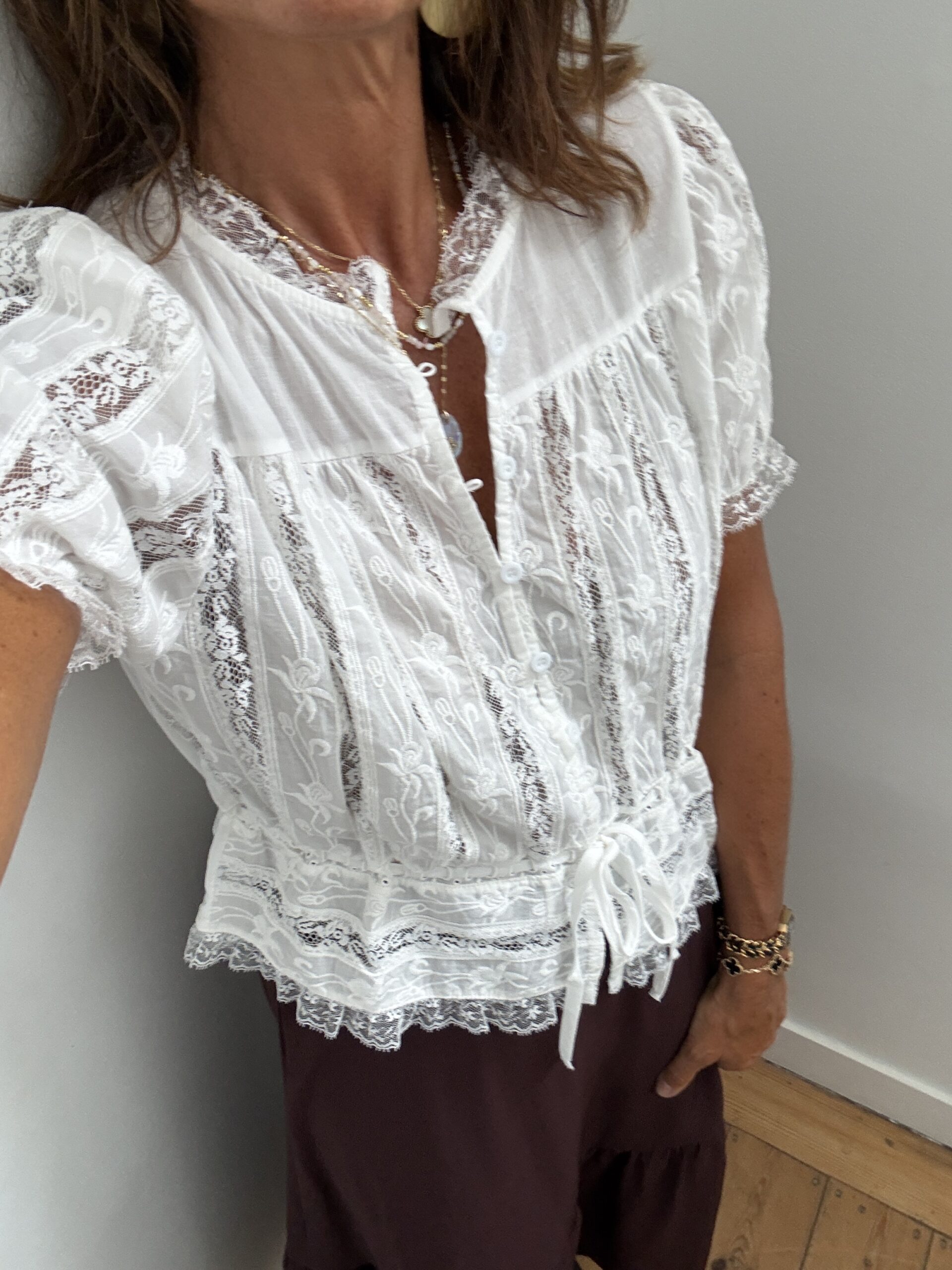 robe longue camel prune