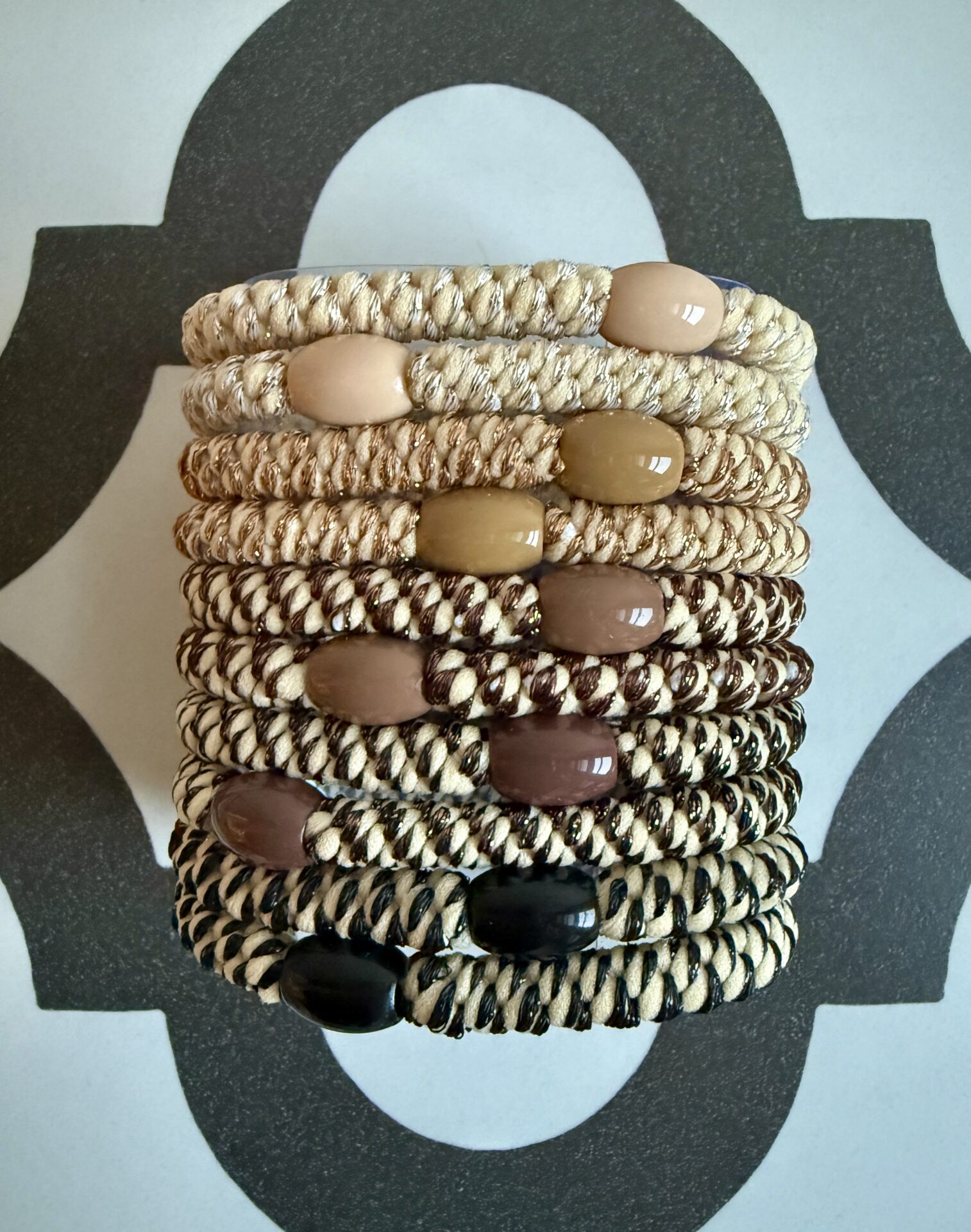 mix 10 bracelets élastiques 1