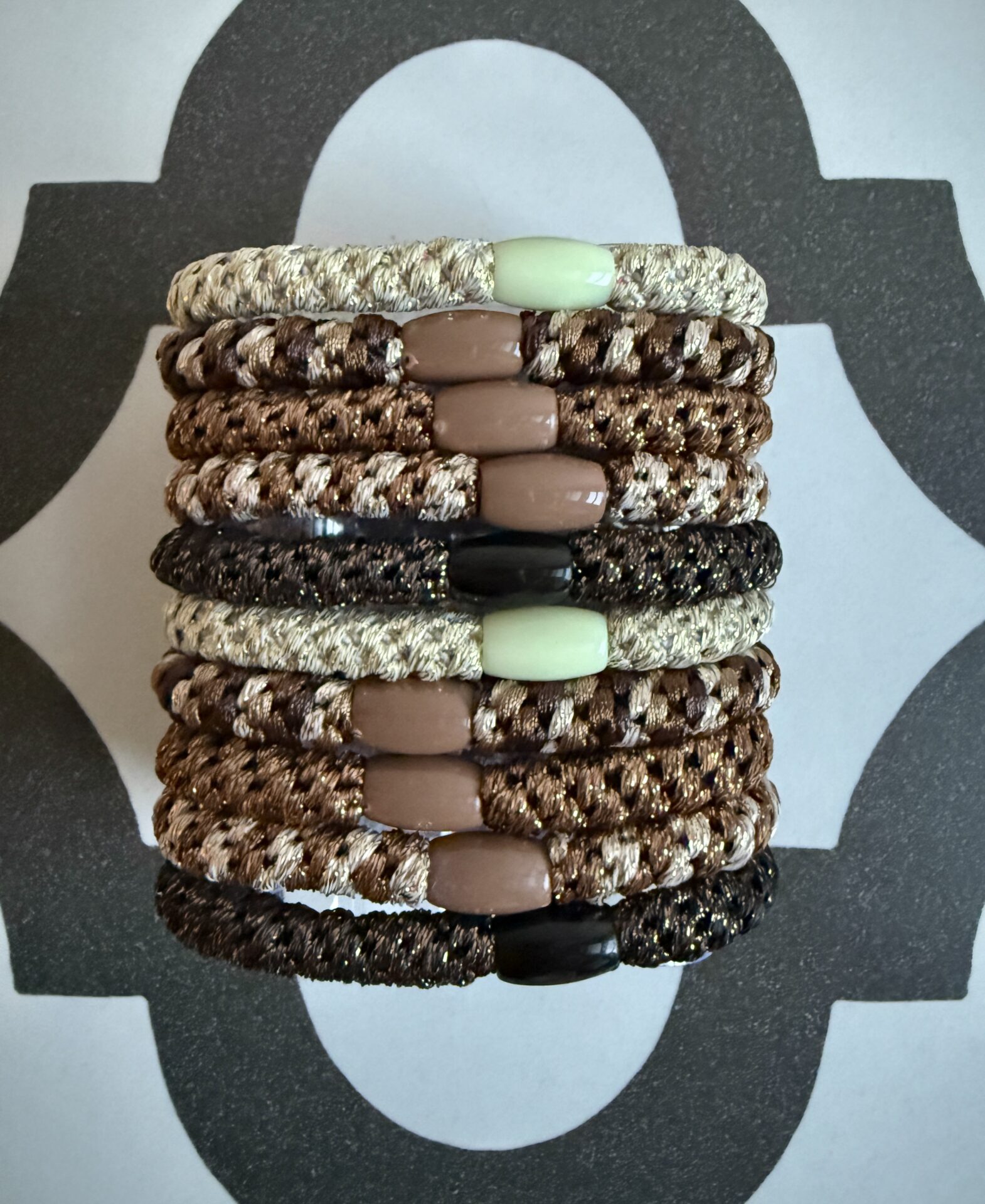 mix 10 bracelets élastiques 1