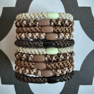 mix 10 bracelets élastiques 1