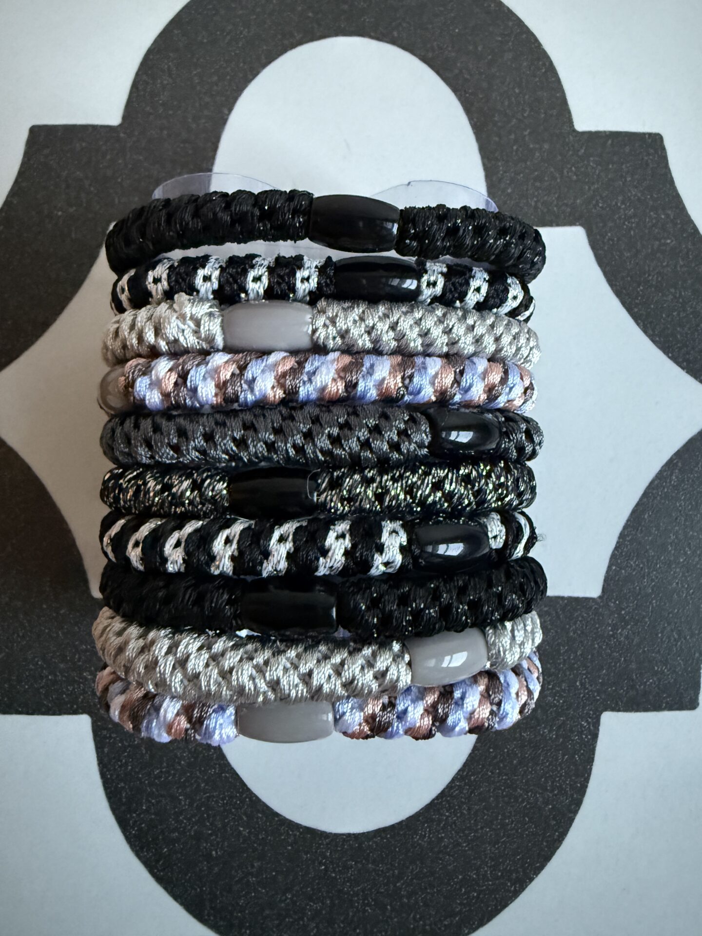 mix 10 bracelets élastiques 1