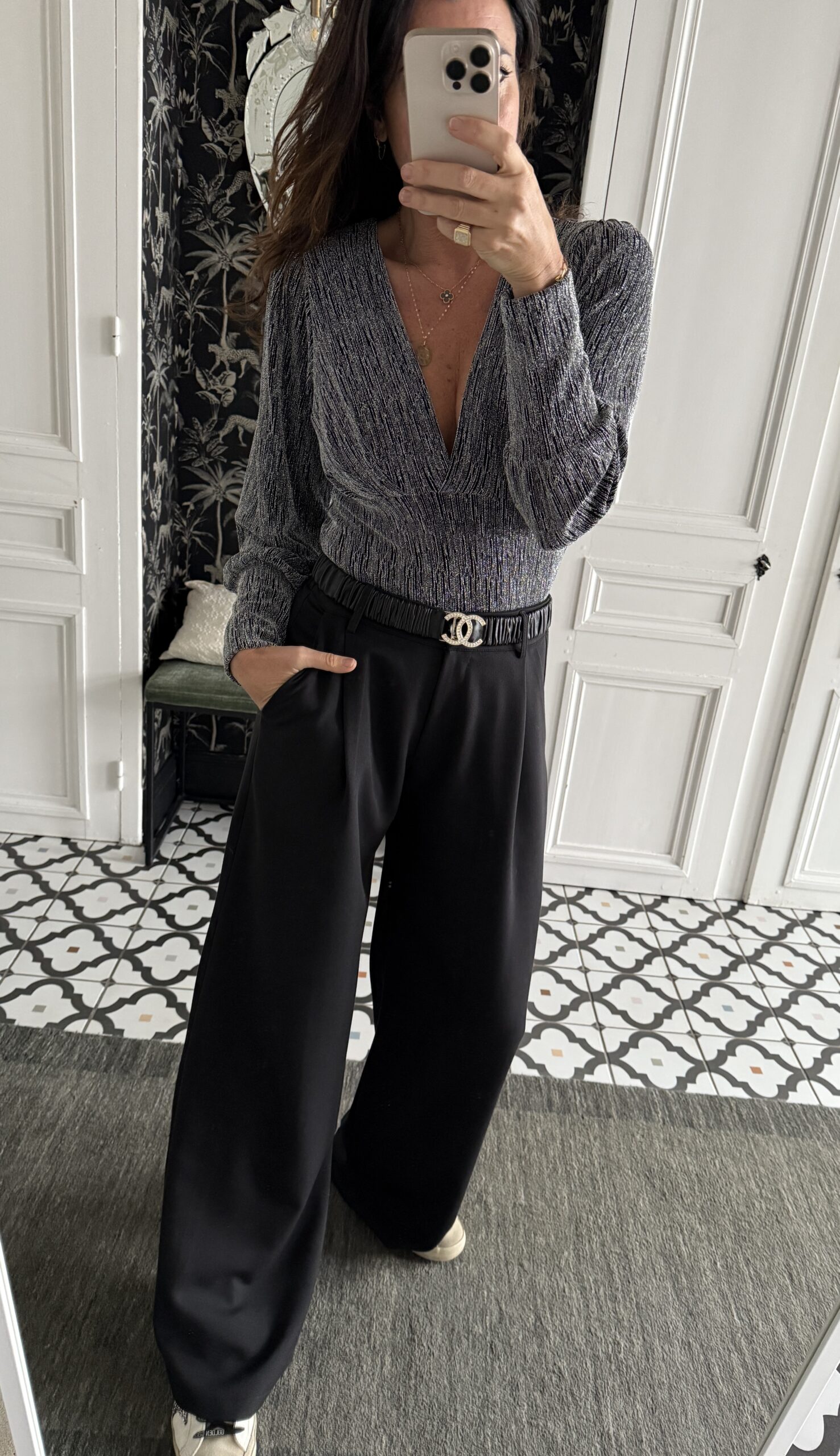 IMG_5707 pull margot alpaga épaules froncées gris