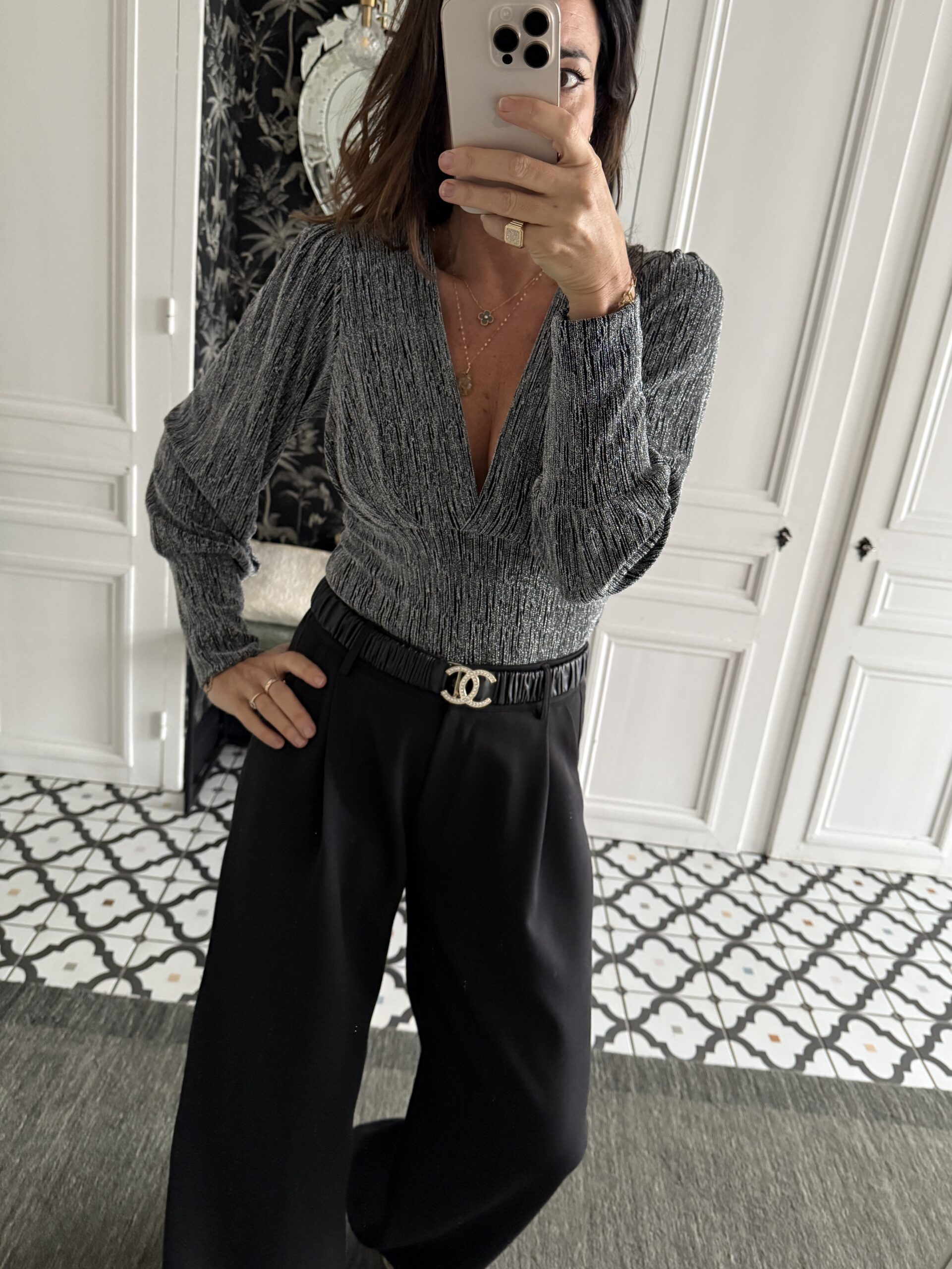 IMG_5711 pull margot alpaga épaules froncées gris