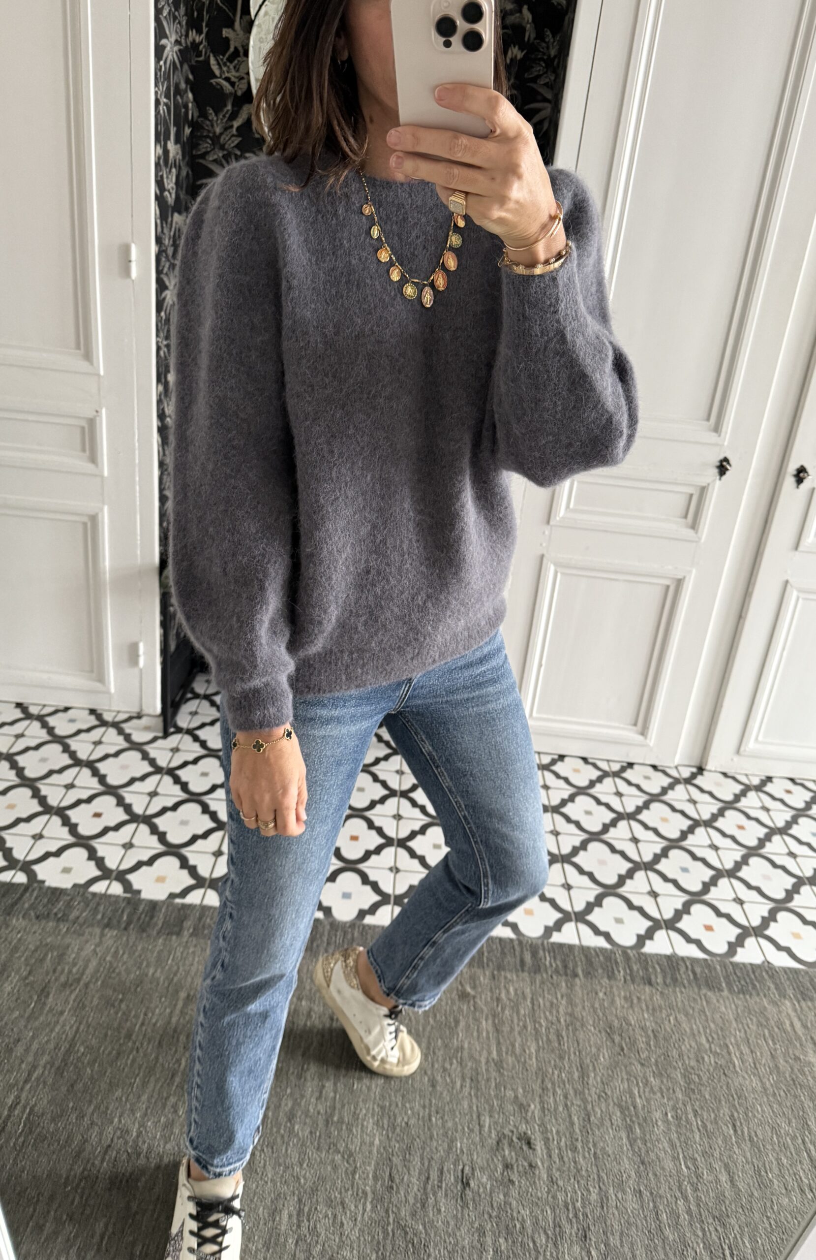 IMG_5764 pull margot alpaga épaules froncées gris