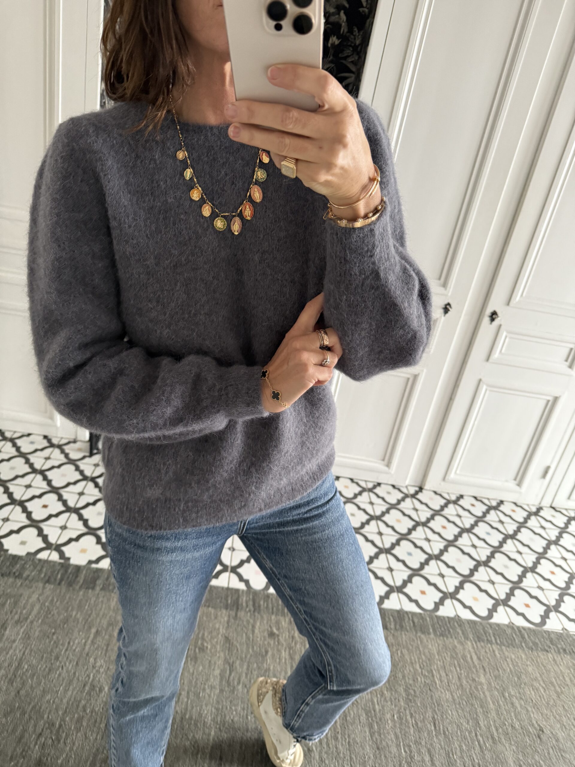 IMG_5765 pull margot alpaga épaules froncées gris