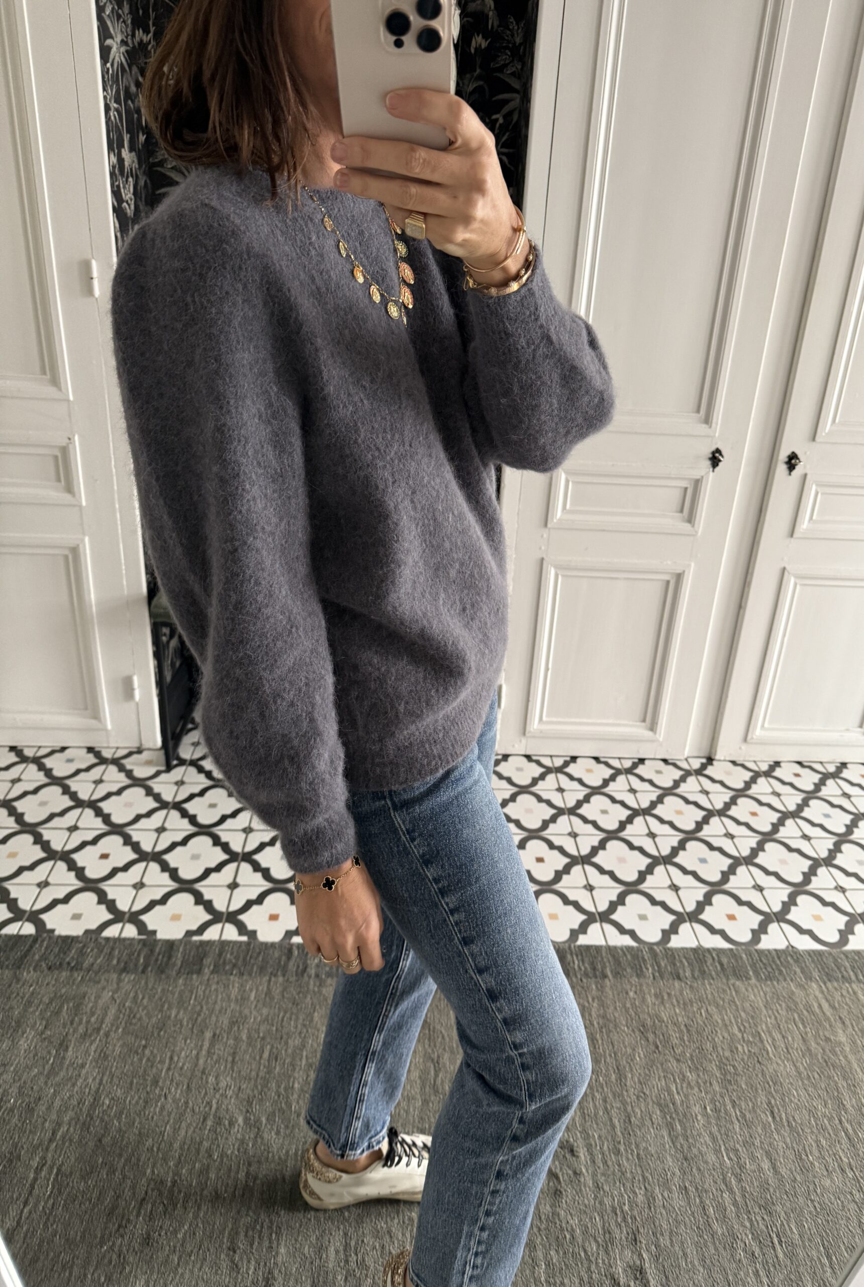 IMG_5766 pull margot alpaga épaules froncées gris