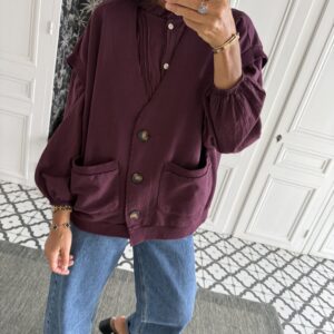chemise isa prune