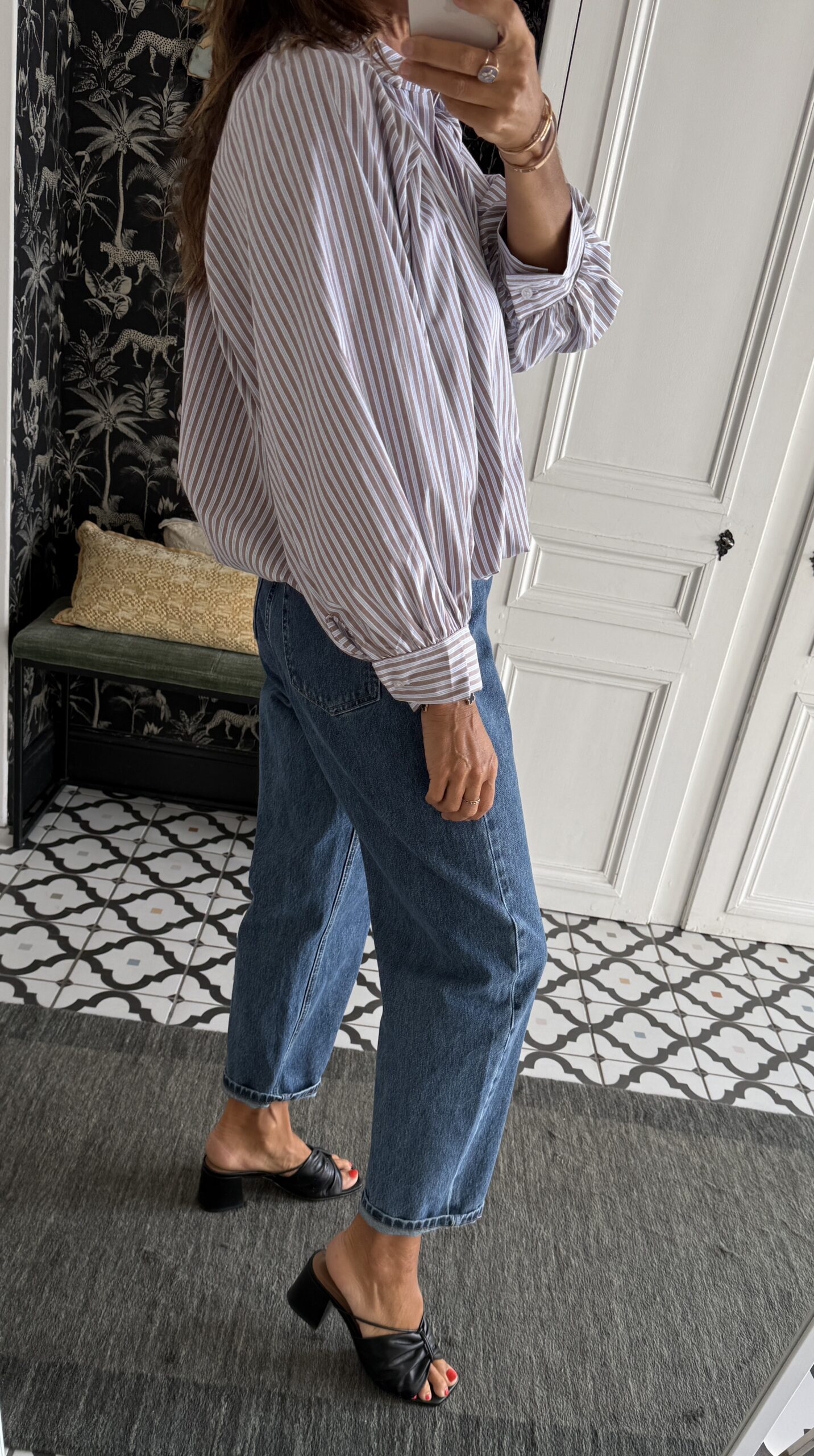 chemise isa prune
