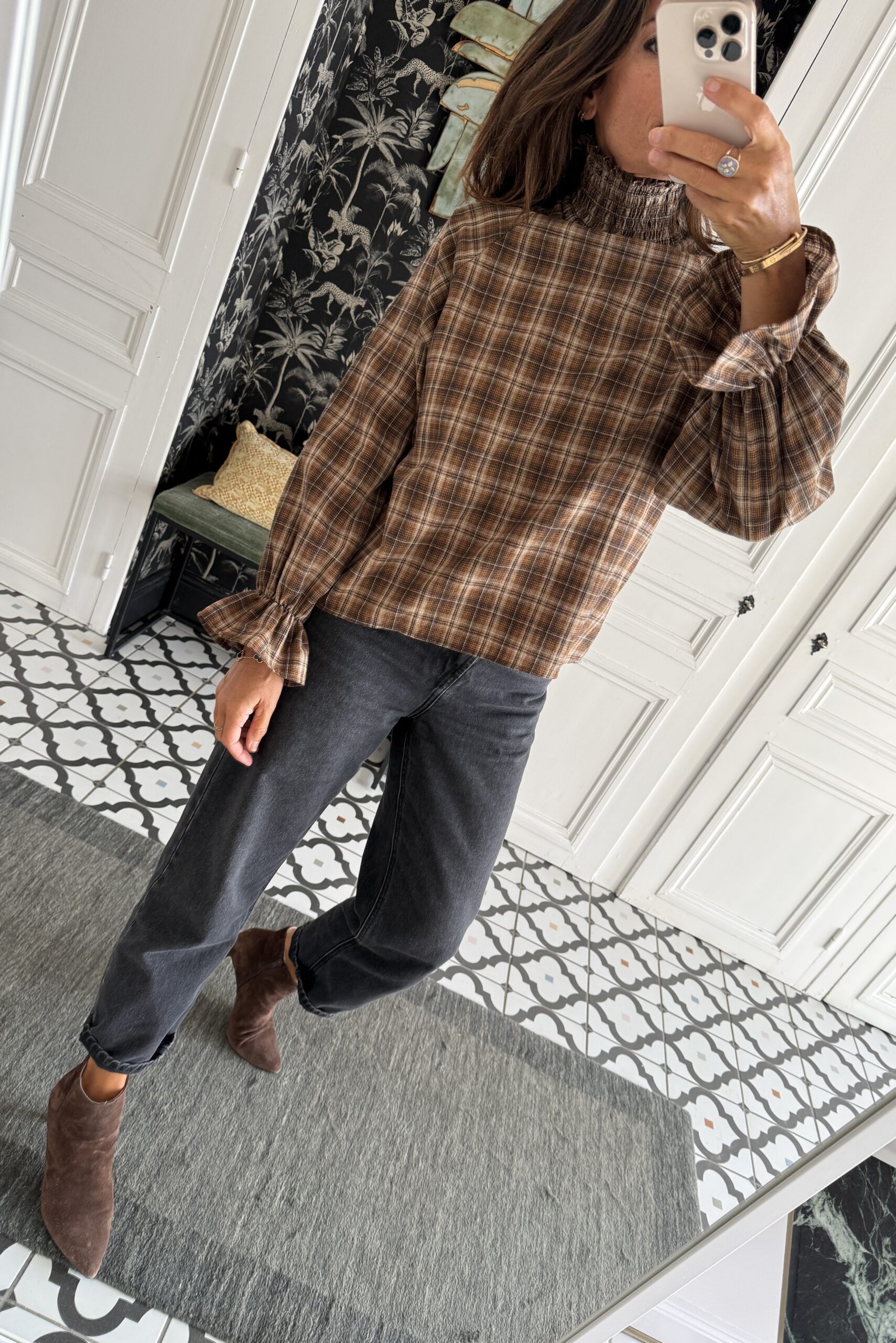 chemise isa prune