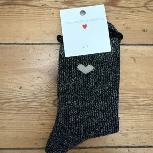 chaussettes paillettes léopard doré raleuse (copie)