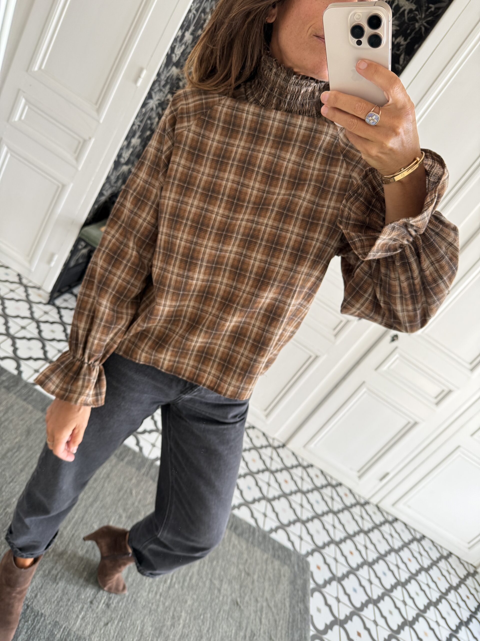 chemise isa prune