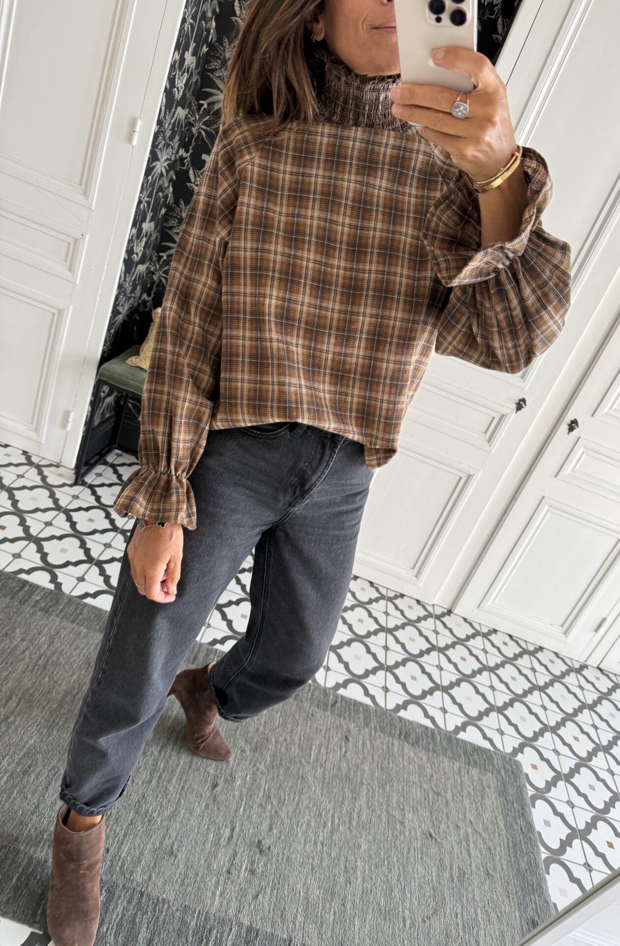 chemise isa prune