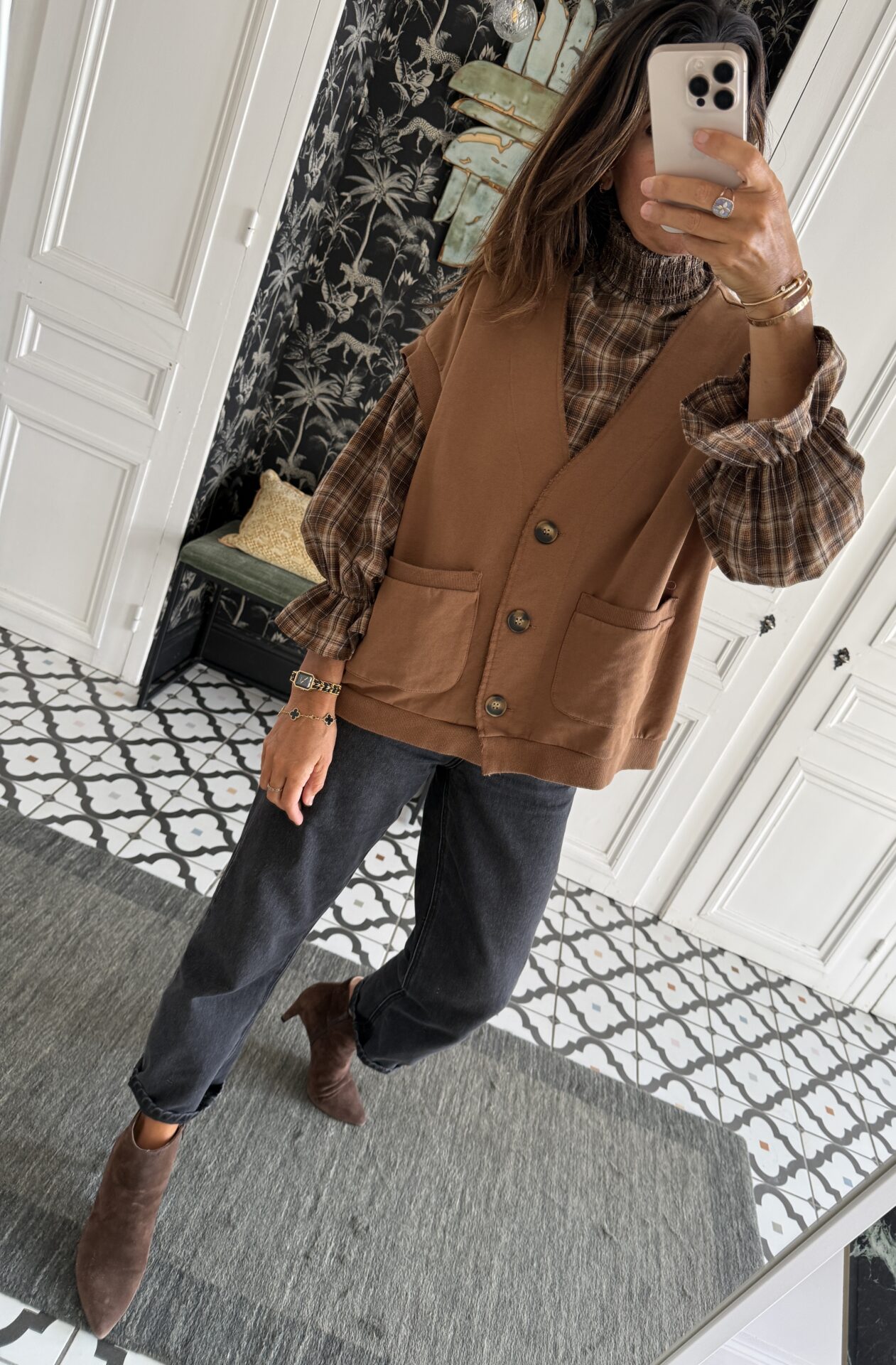 chemise isa prune