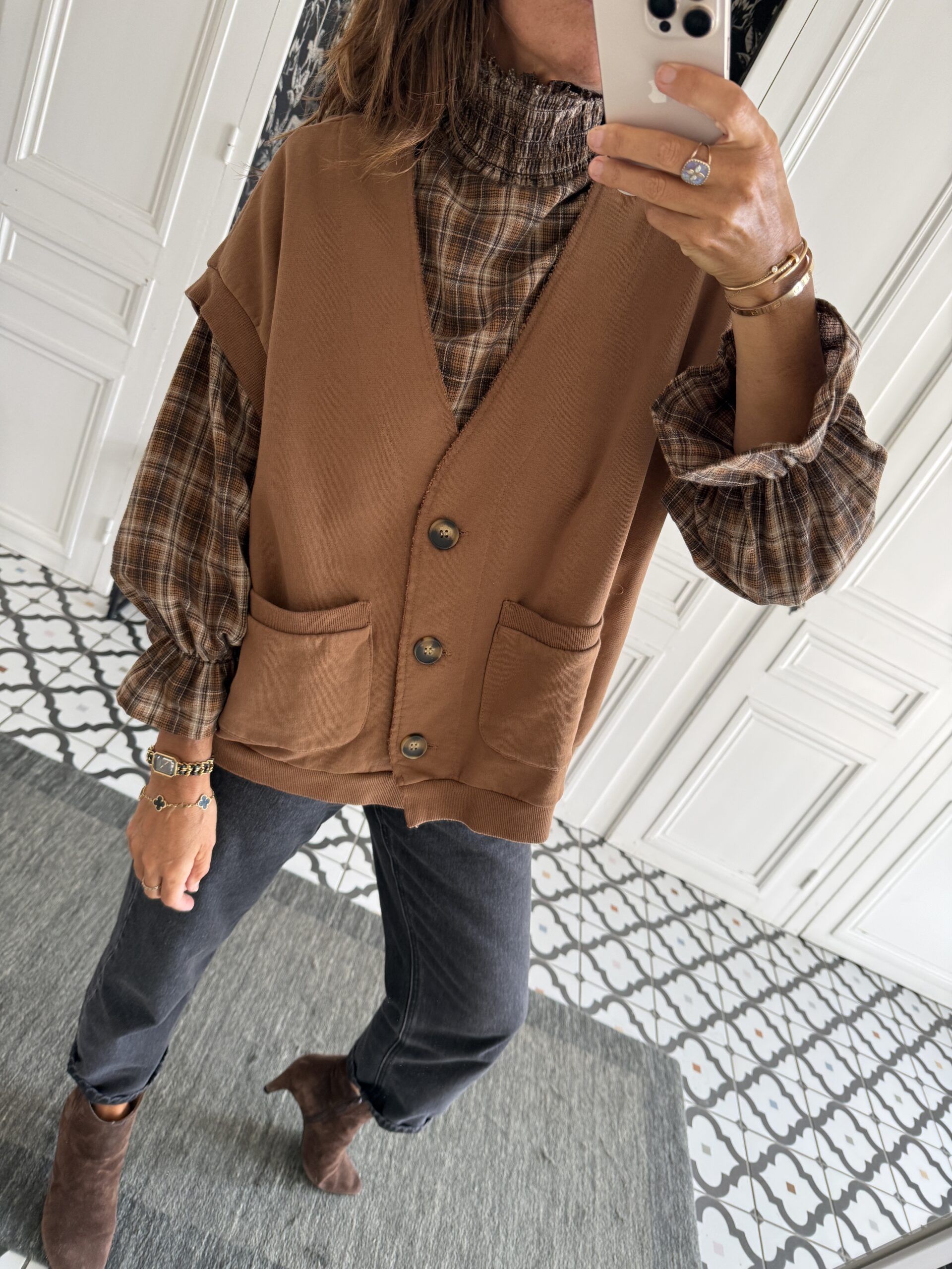 chemise isa prune