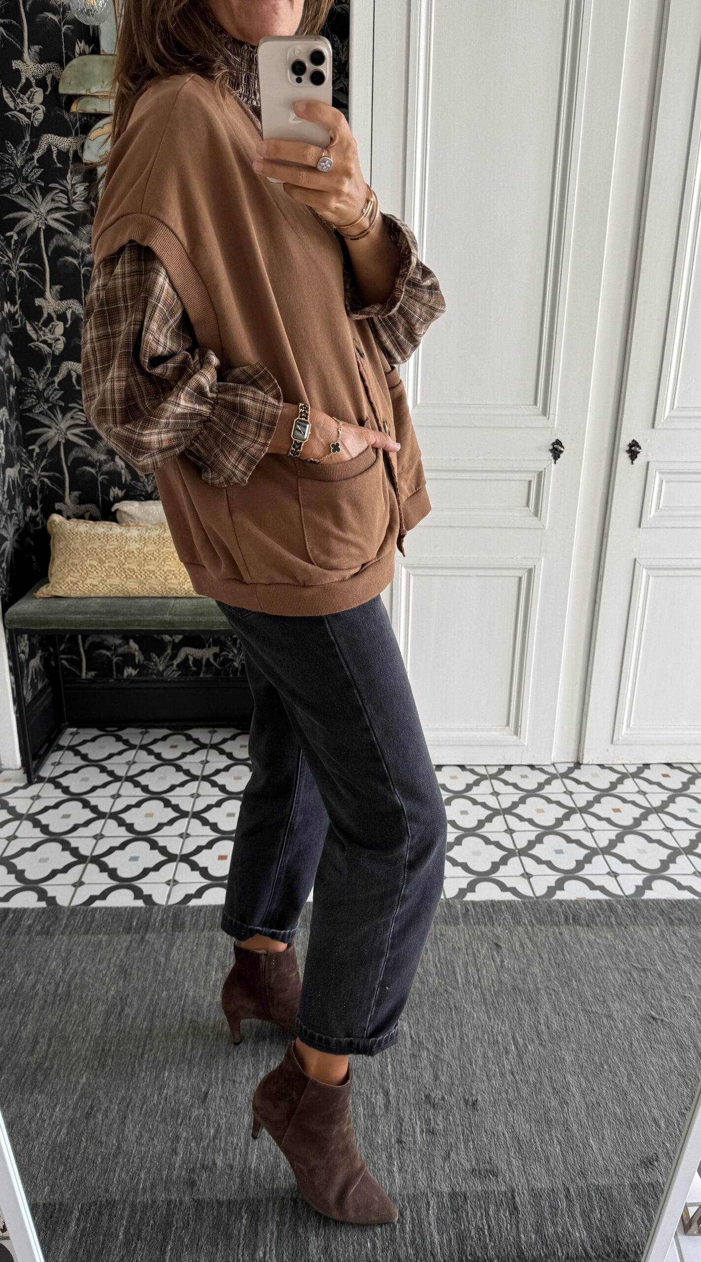 chemise isa prune