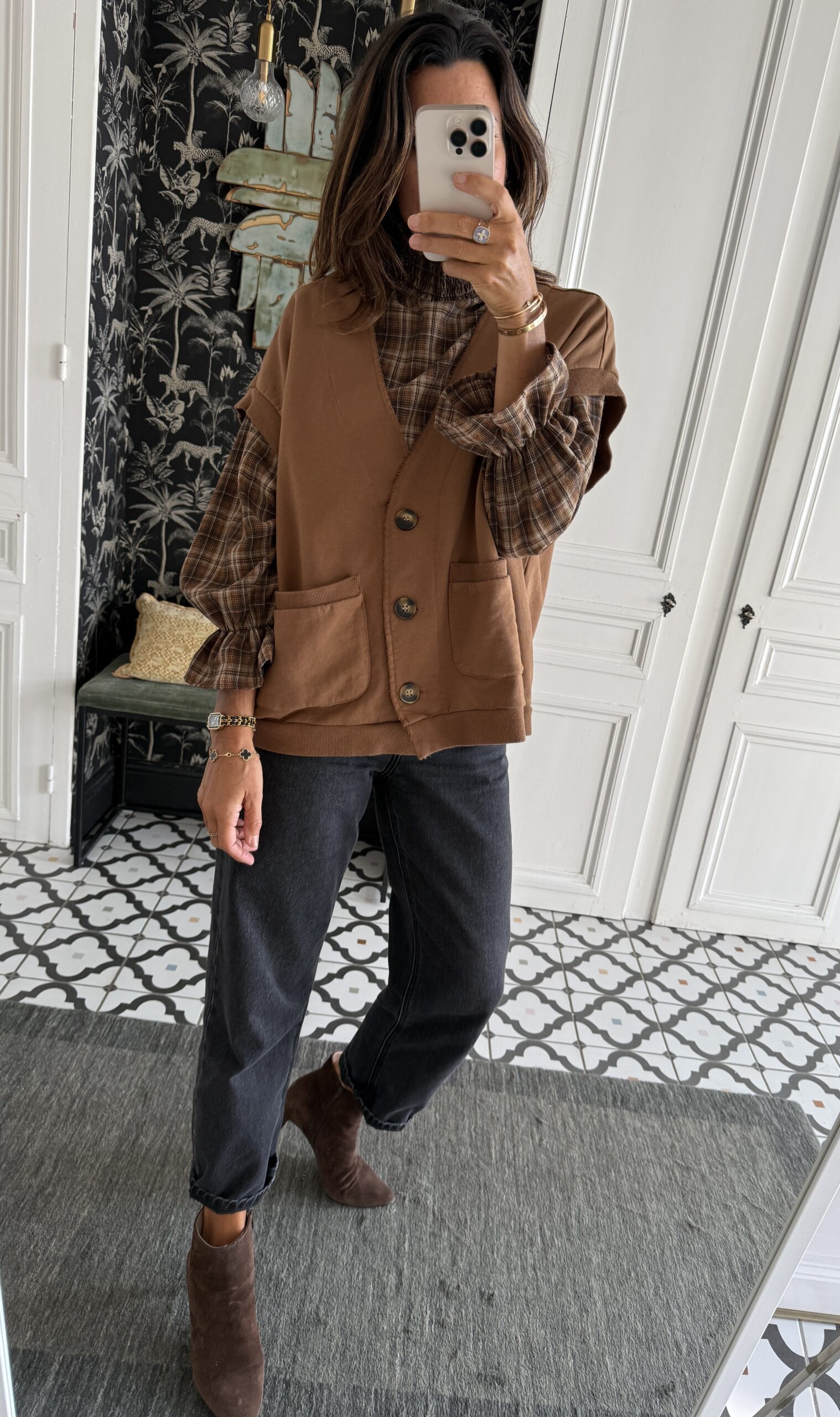 chemise isa prune