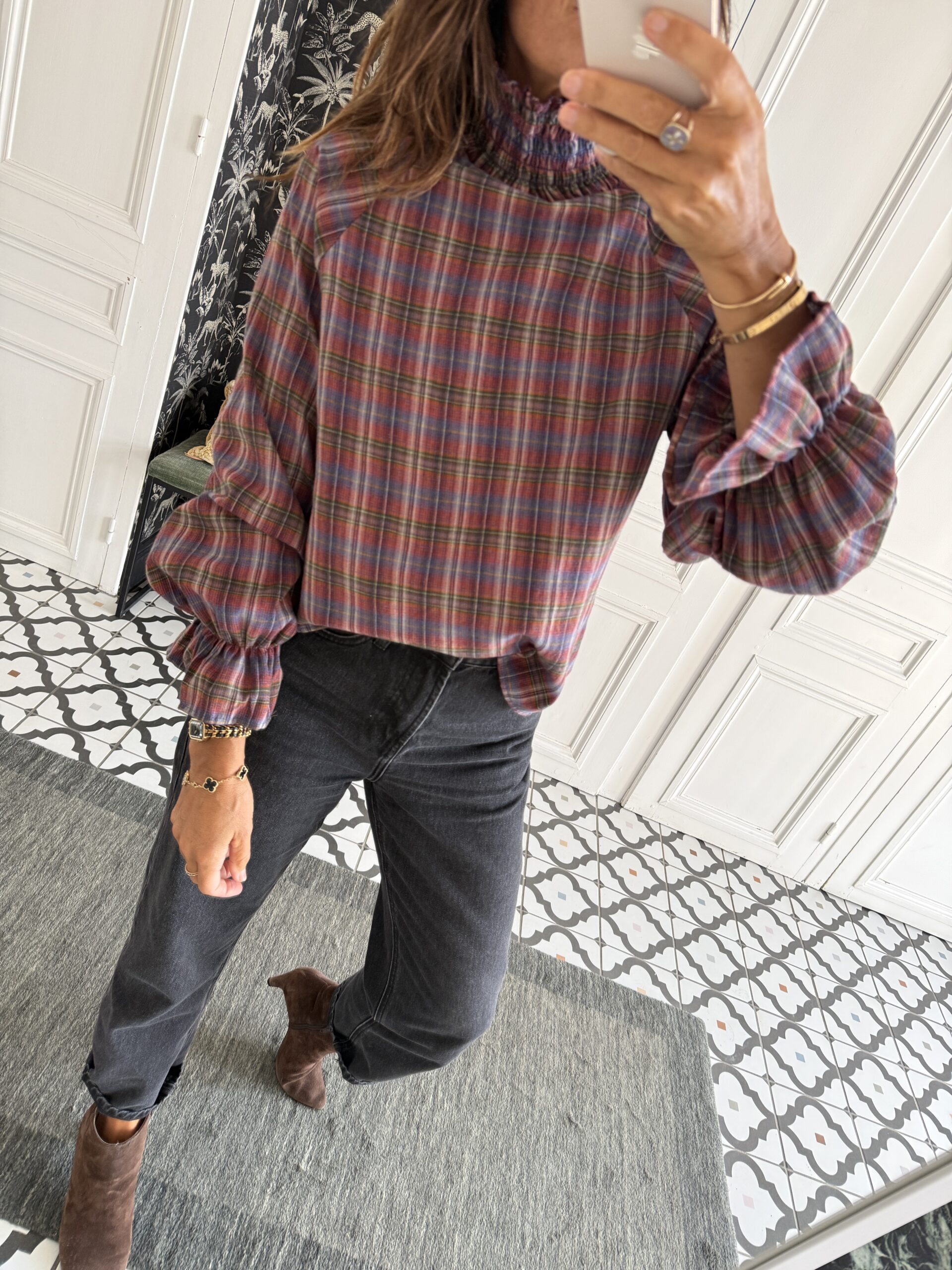 chemise isa prune