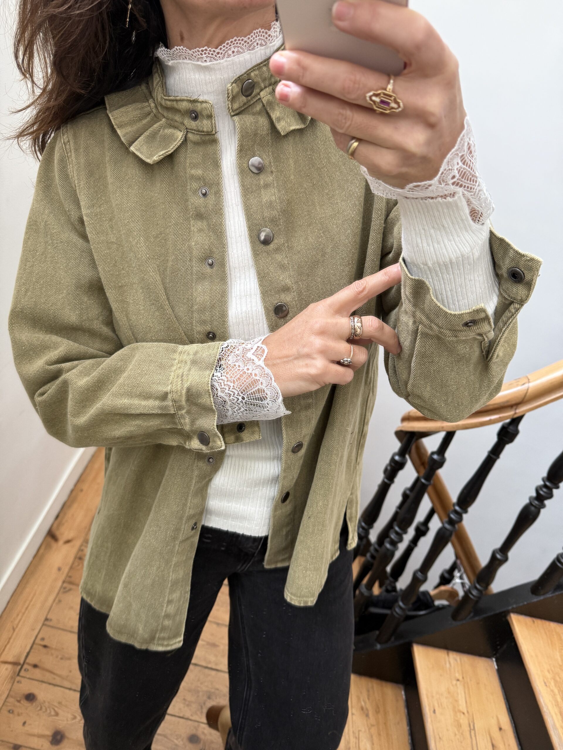 IMG_6112 surchemise col frou frou volant jeans gris