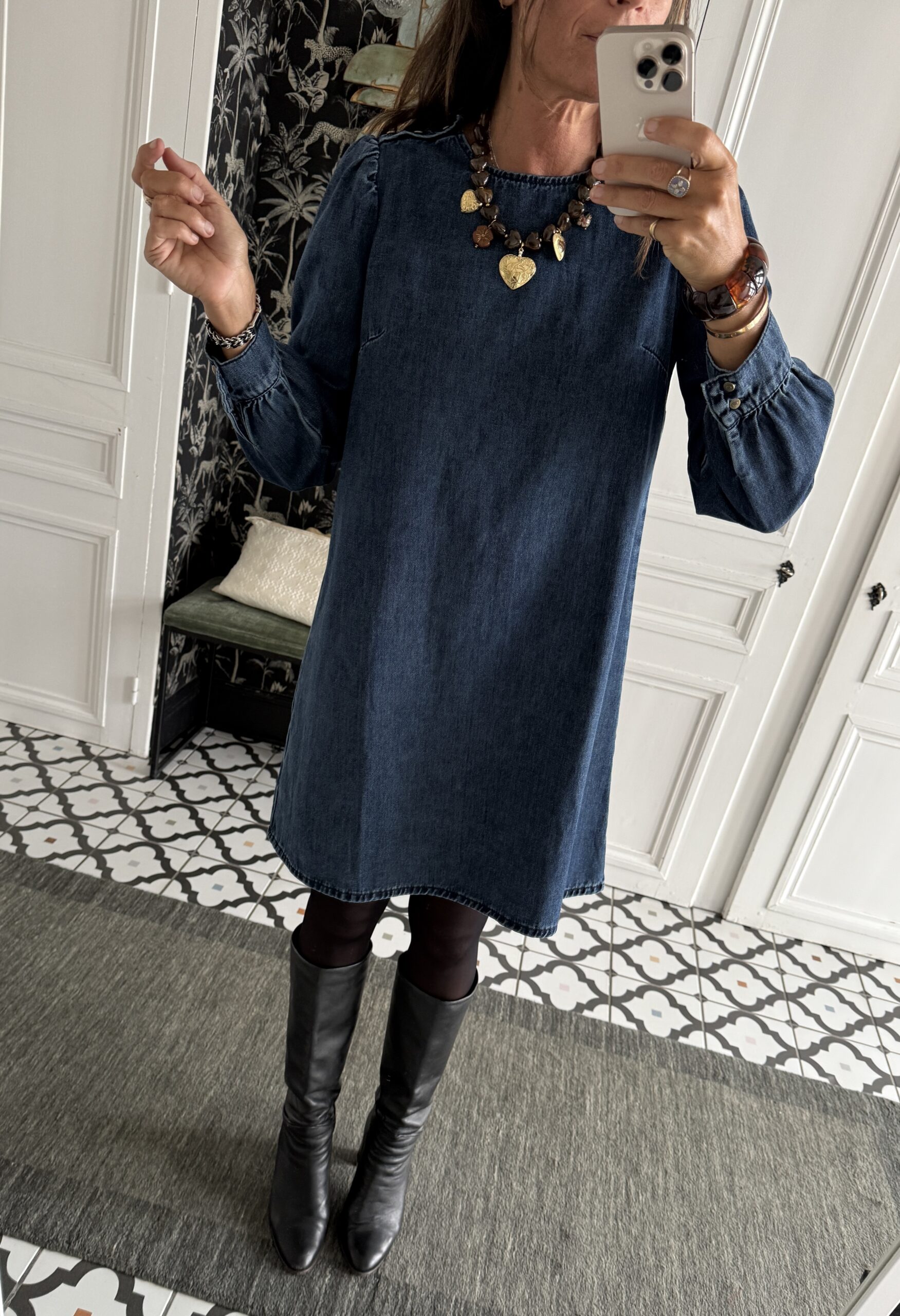 veste judith courte cuir vegan noir (copie)
