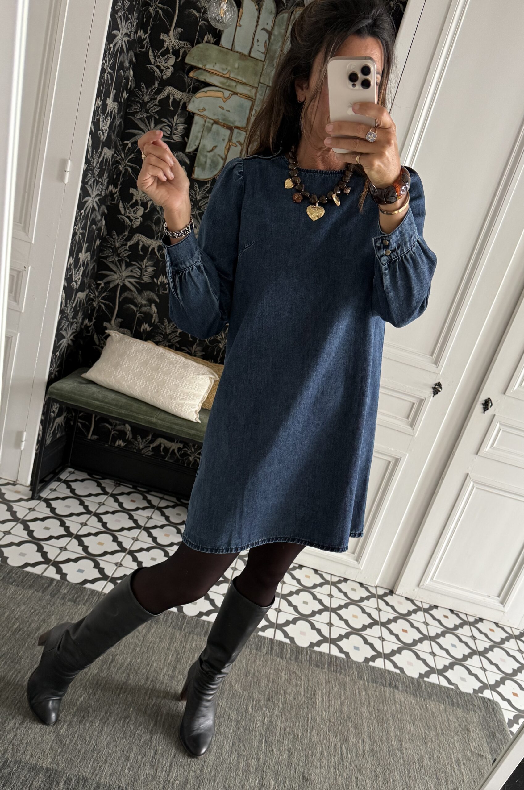 veste judith courte cuir vegan noir (copie)