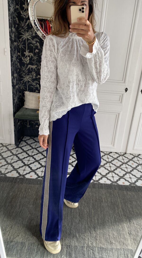 pantlon jogging an'ge patrivy rouge