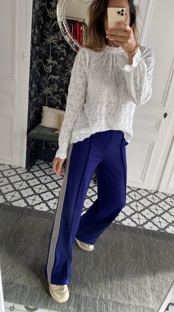 pantlon jogging an'ge patrivy rouge
