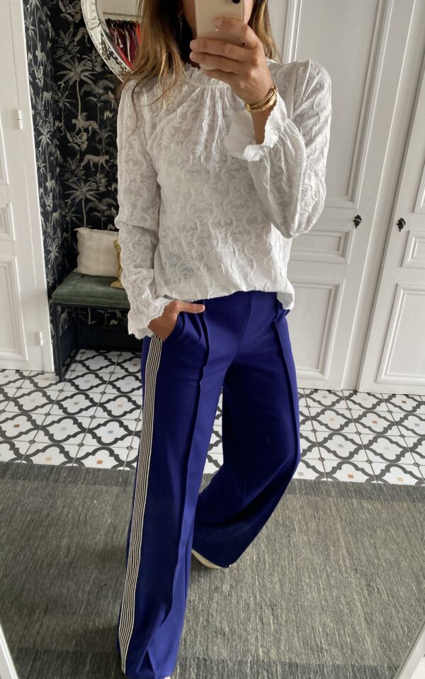 pantlon jogging an'ge patrivy rouge