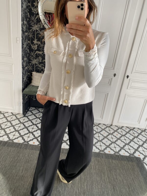 pantlon jogging an'ge patrivy rouge