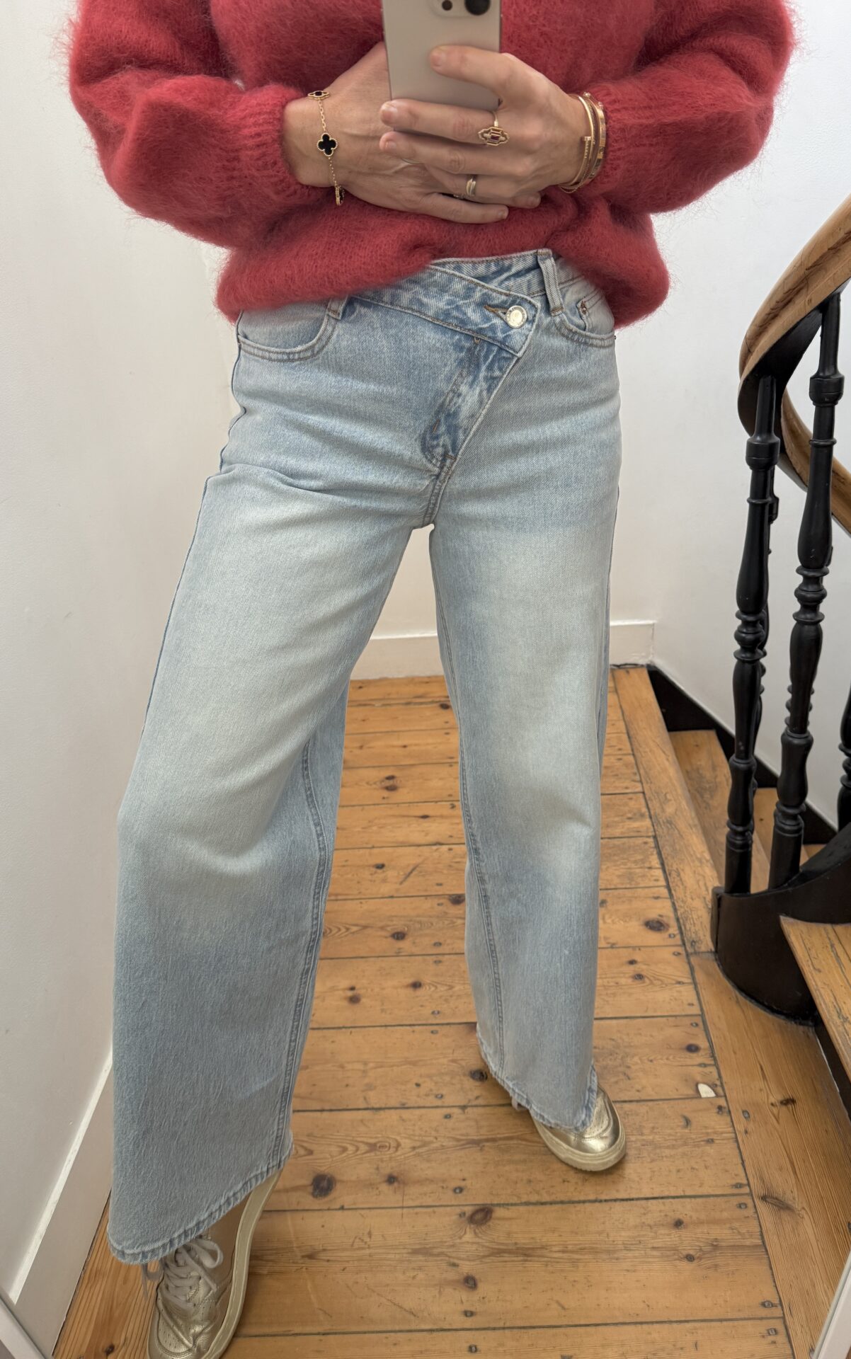 pull coralie kid mohair marine