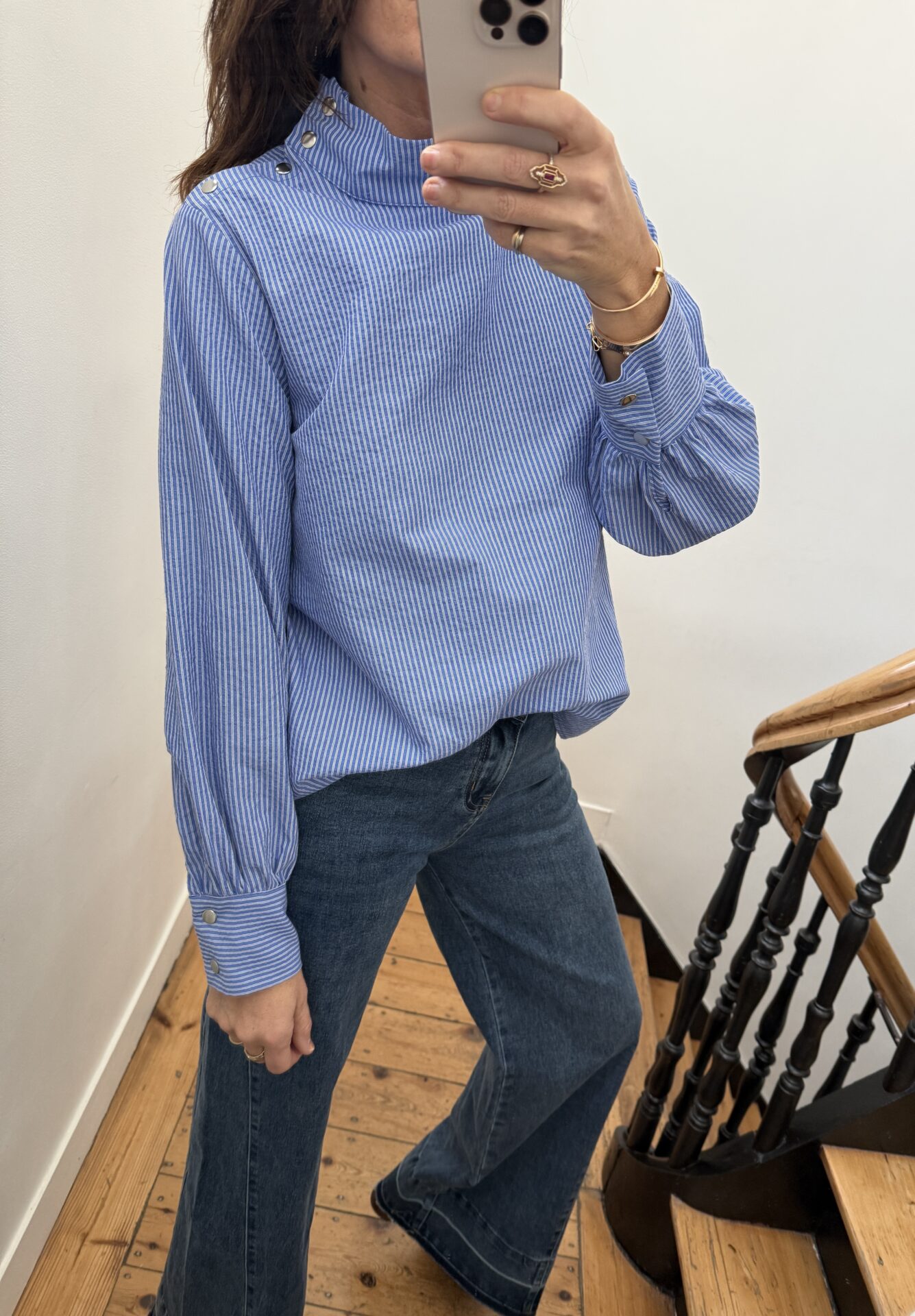 pull coralie kid mohair marine