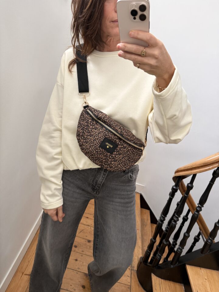 foulard bandana doux noir 4