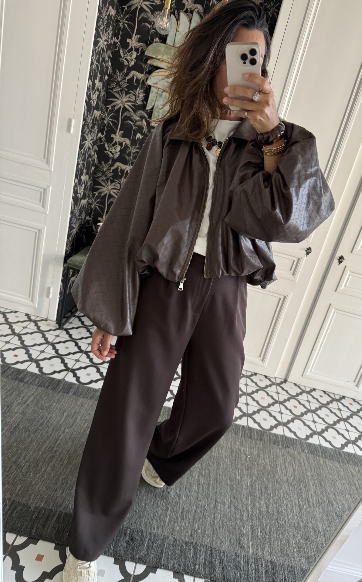 pantalon paul chocolat