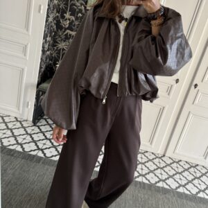 pantalon paul chocolat