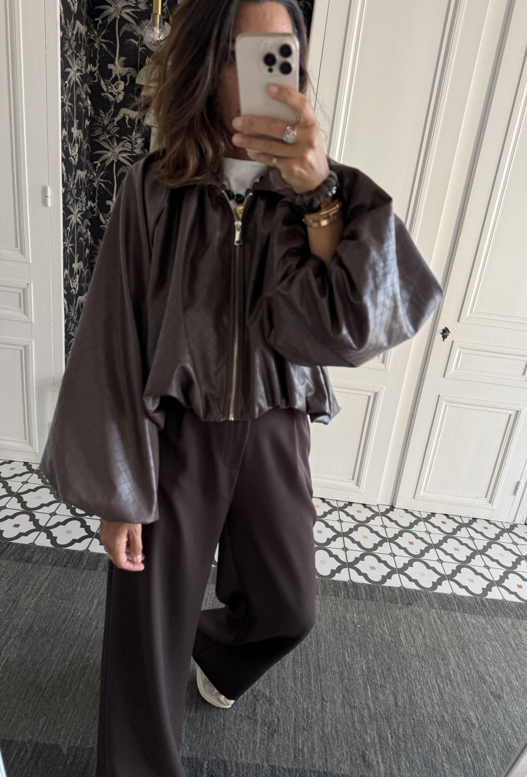 pantalon paul chocolat