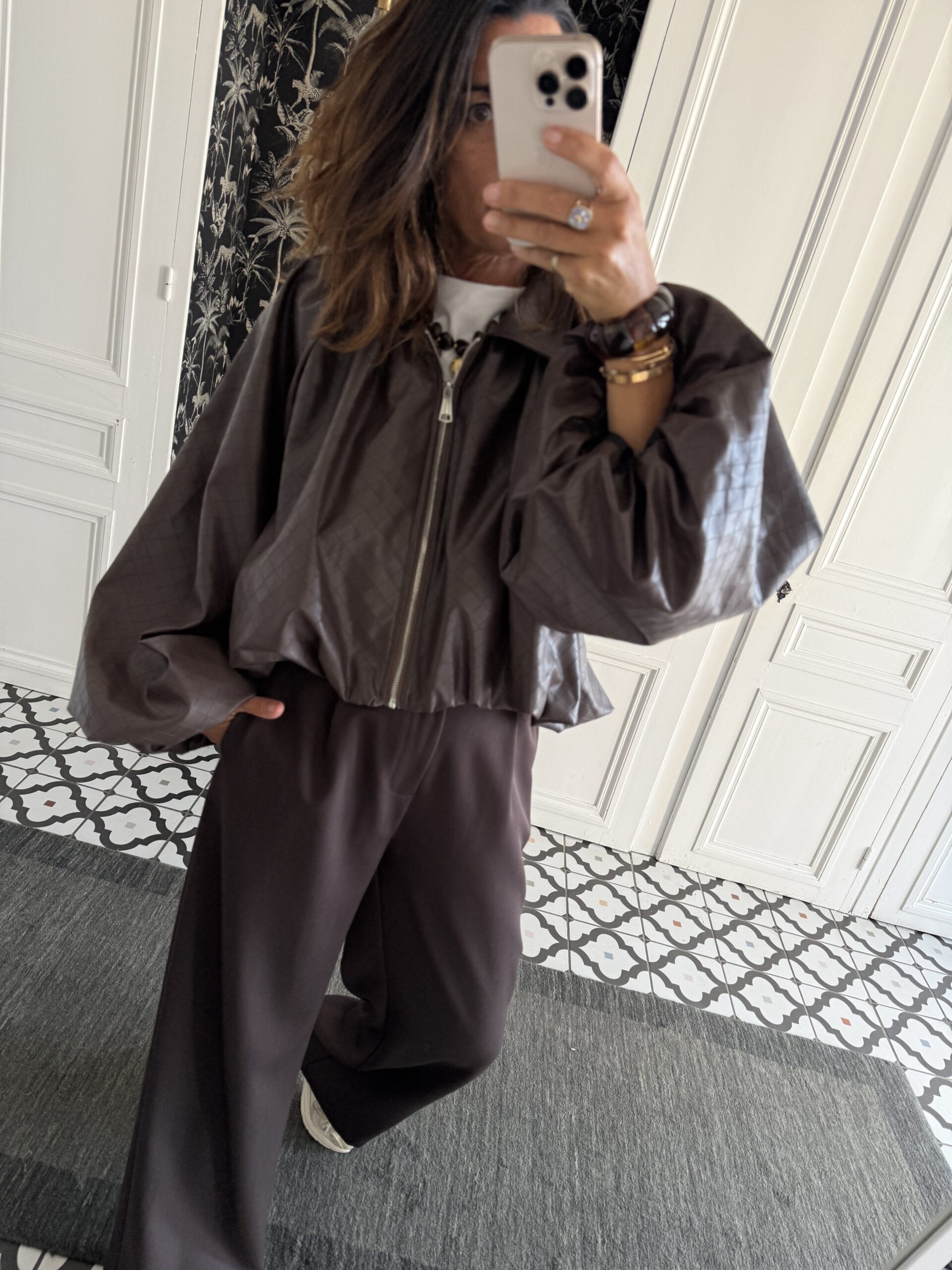 pantalon paul chocolat