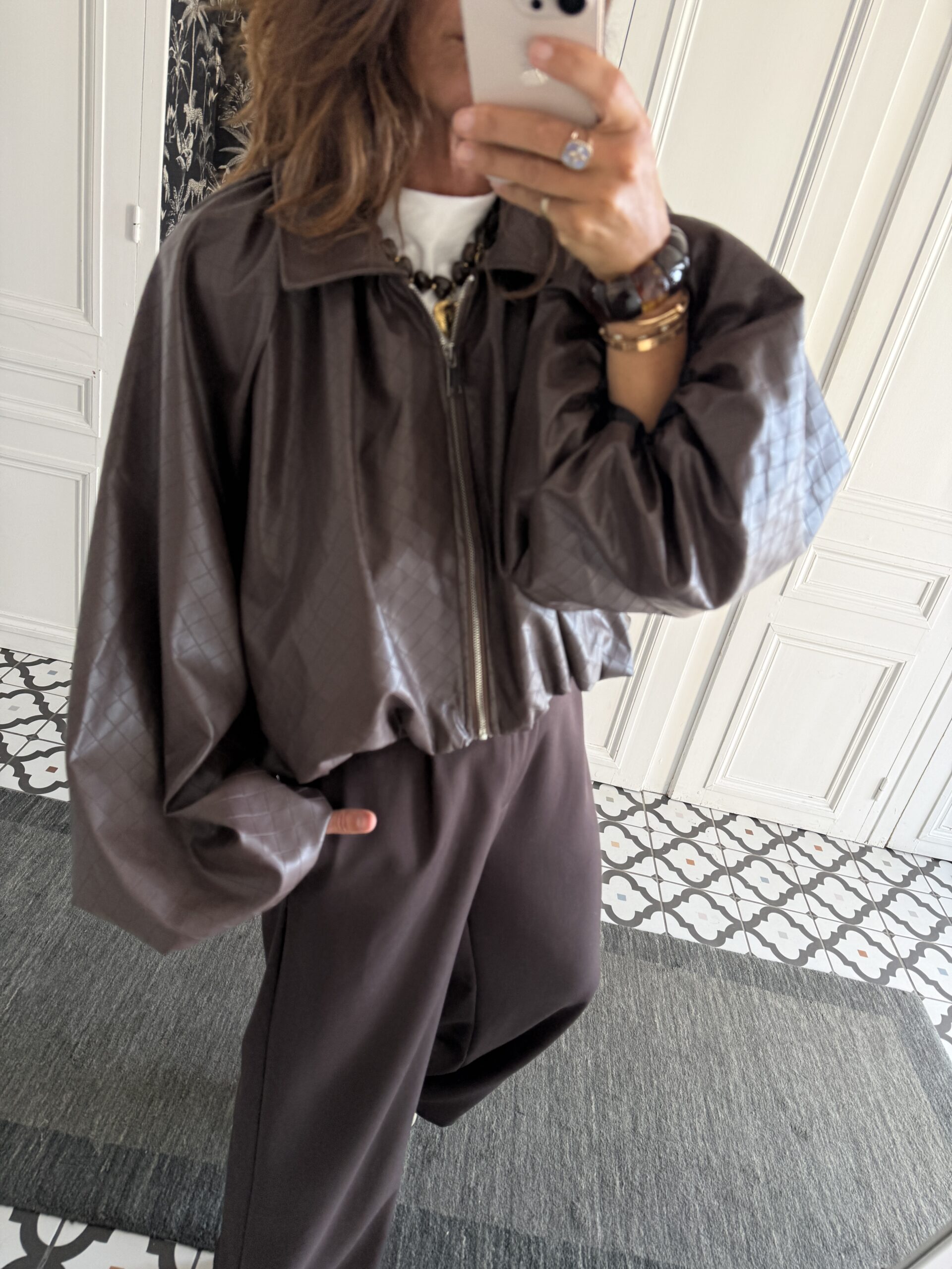 pantalon paul chocolat