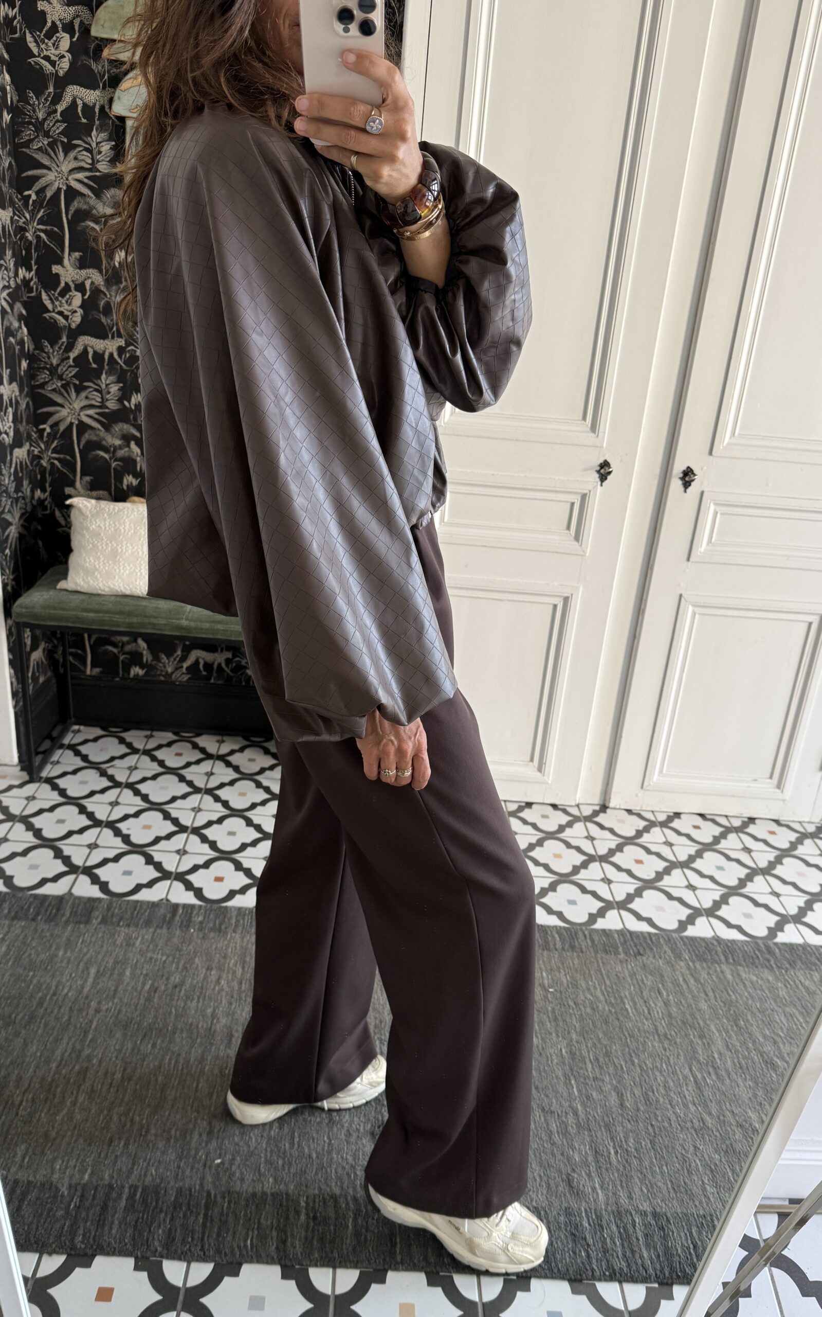 pantalon paul chocolat