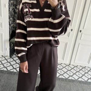 pantalon paul chocolat