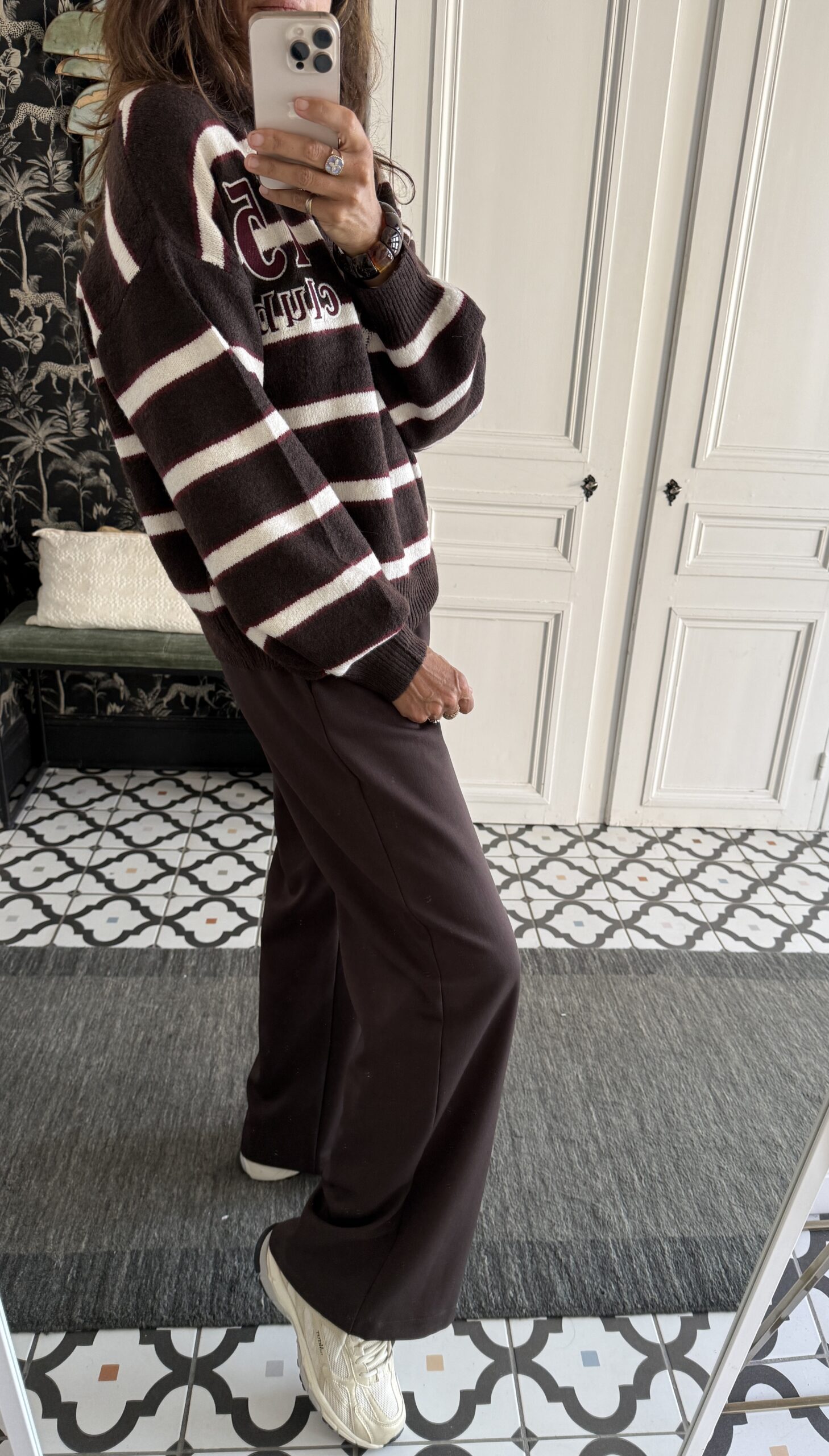 pantalon paul chocolat